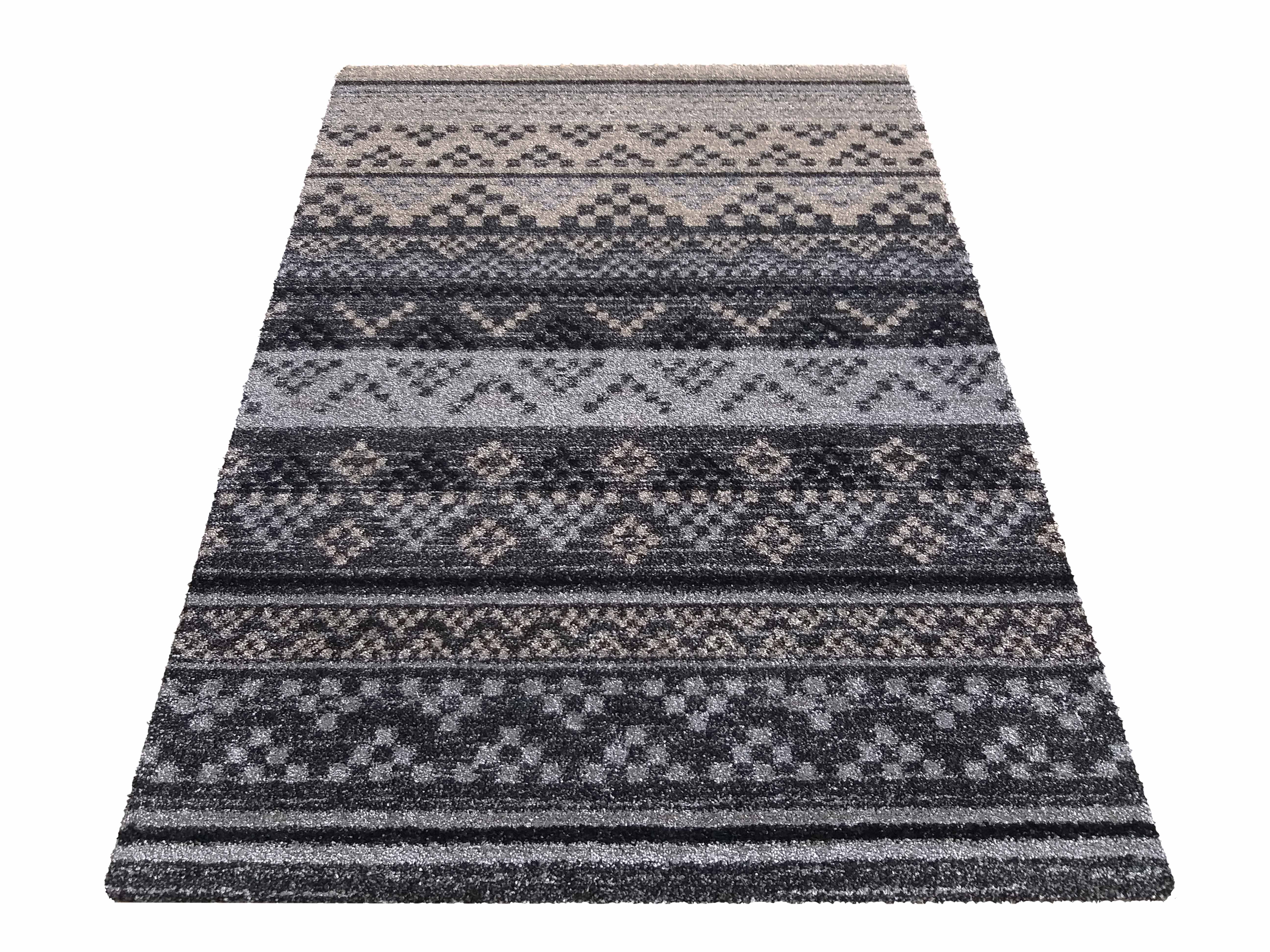 Dywan Nowoczesny Do Salonu Sherpa 04 Srebrny Dywan Nowoczesny Do Salonu Sherpa 04 Srebrny