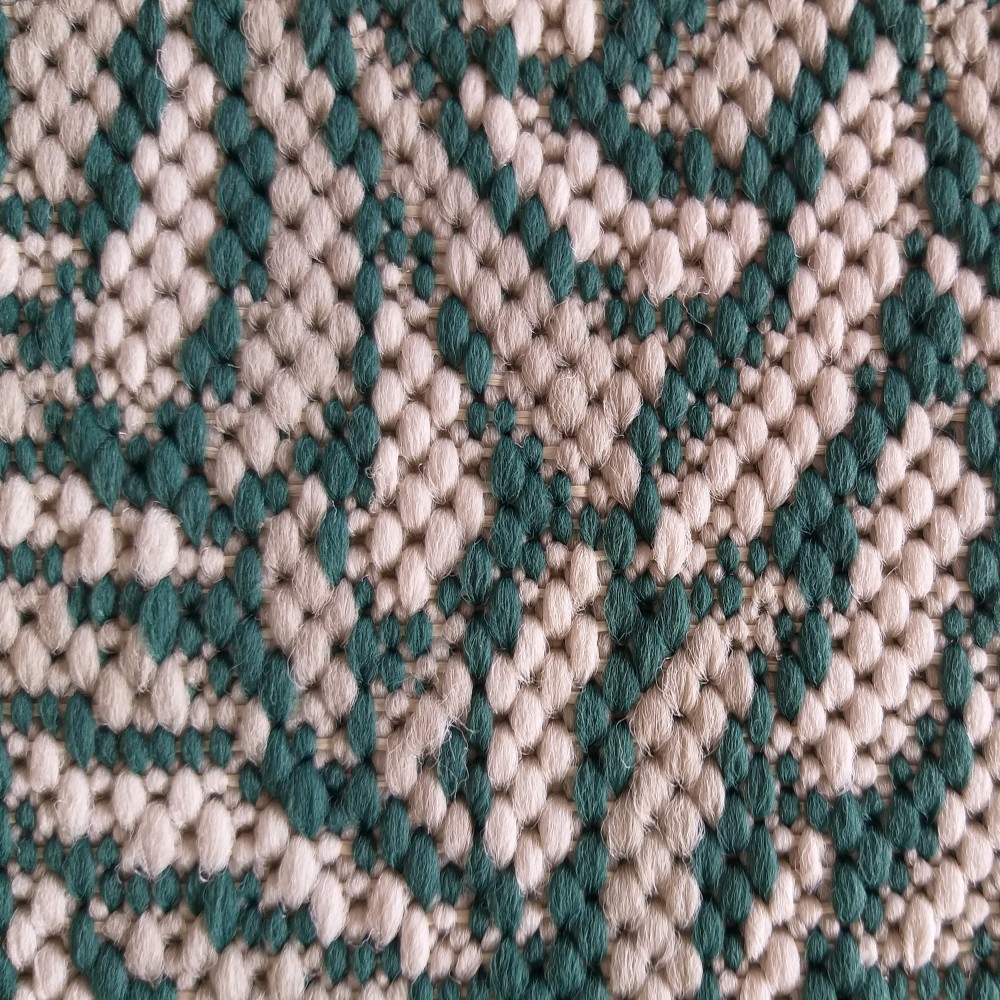 Dywan Nowoczesny Sznurkowy OUTDOOR Arte 04 - Beżowy - Zielony