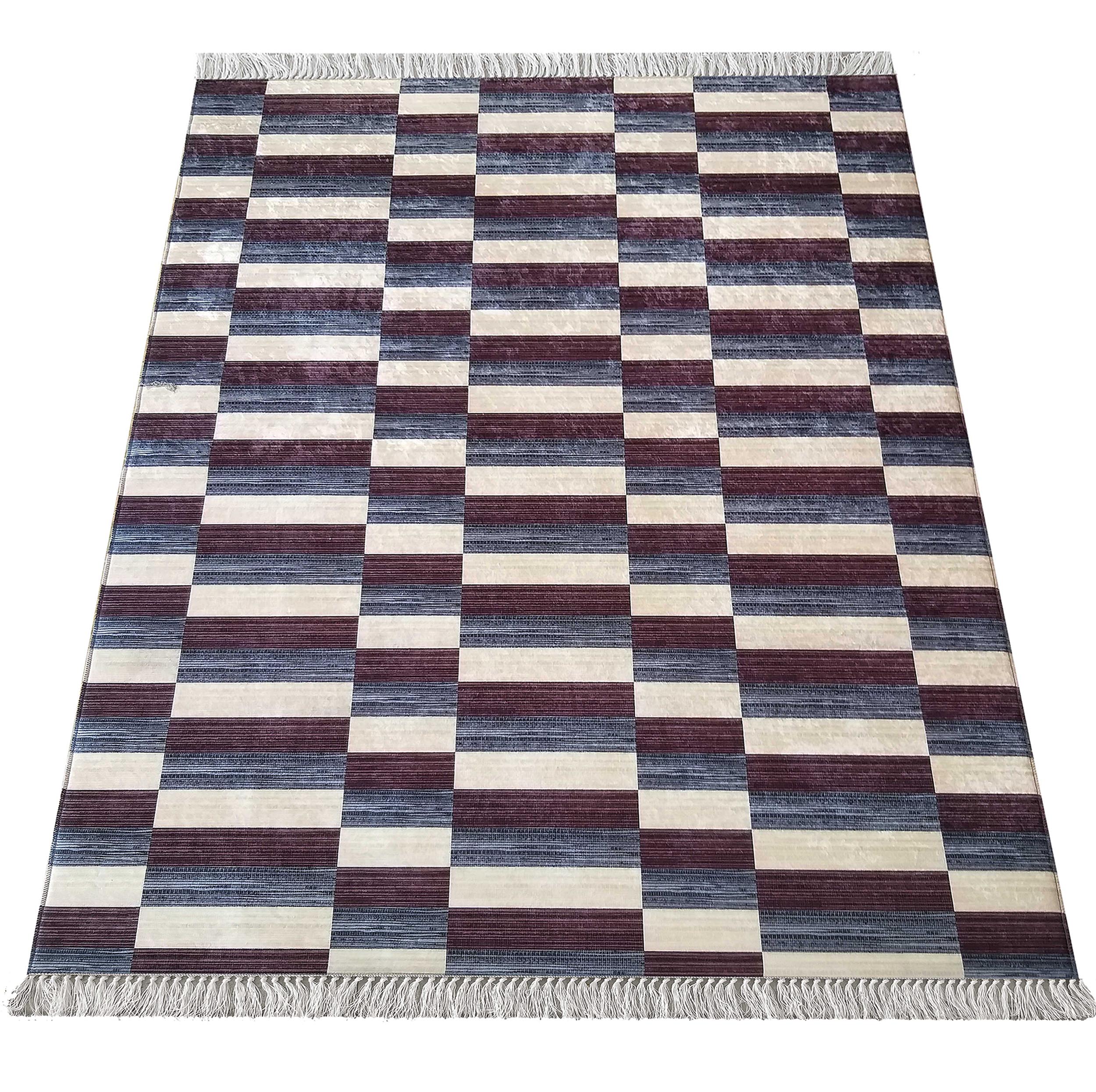 Dywan Kuchenno-Łazienkowy Blanka 01 Granatowy Kafelki