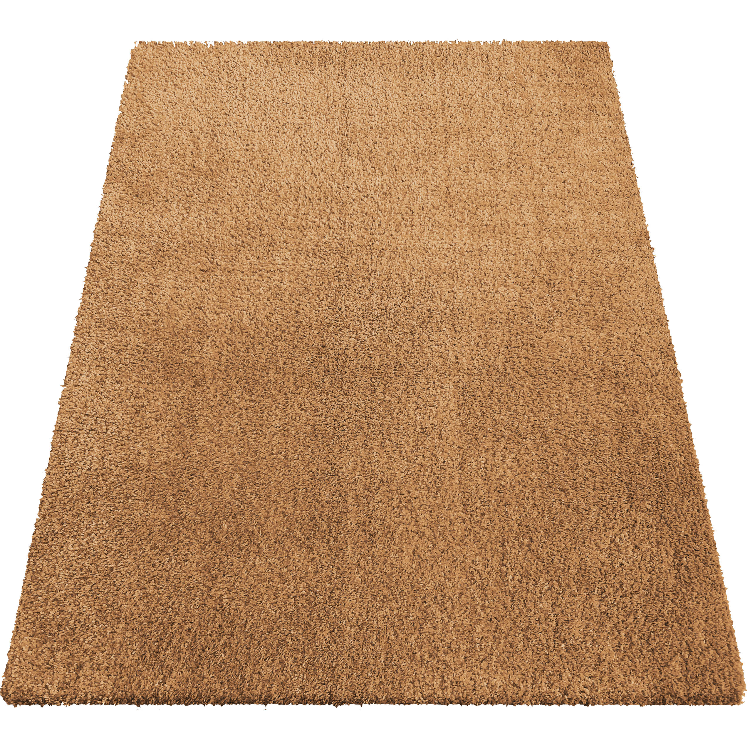 Dywan Kamel Typu Shaggy Nowoczesny Soft - Brązowy jasny