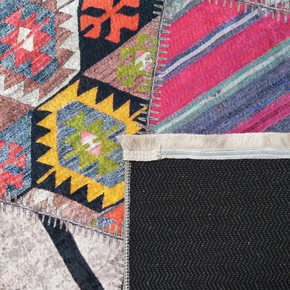 Dywan Nowoczesny Wielokolorowy Safir 500 - Patchwork Dywan Nowoczesny Wielokolorowy Safir 500 - Patchwork