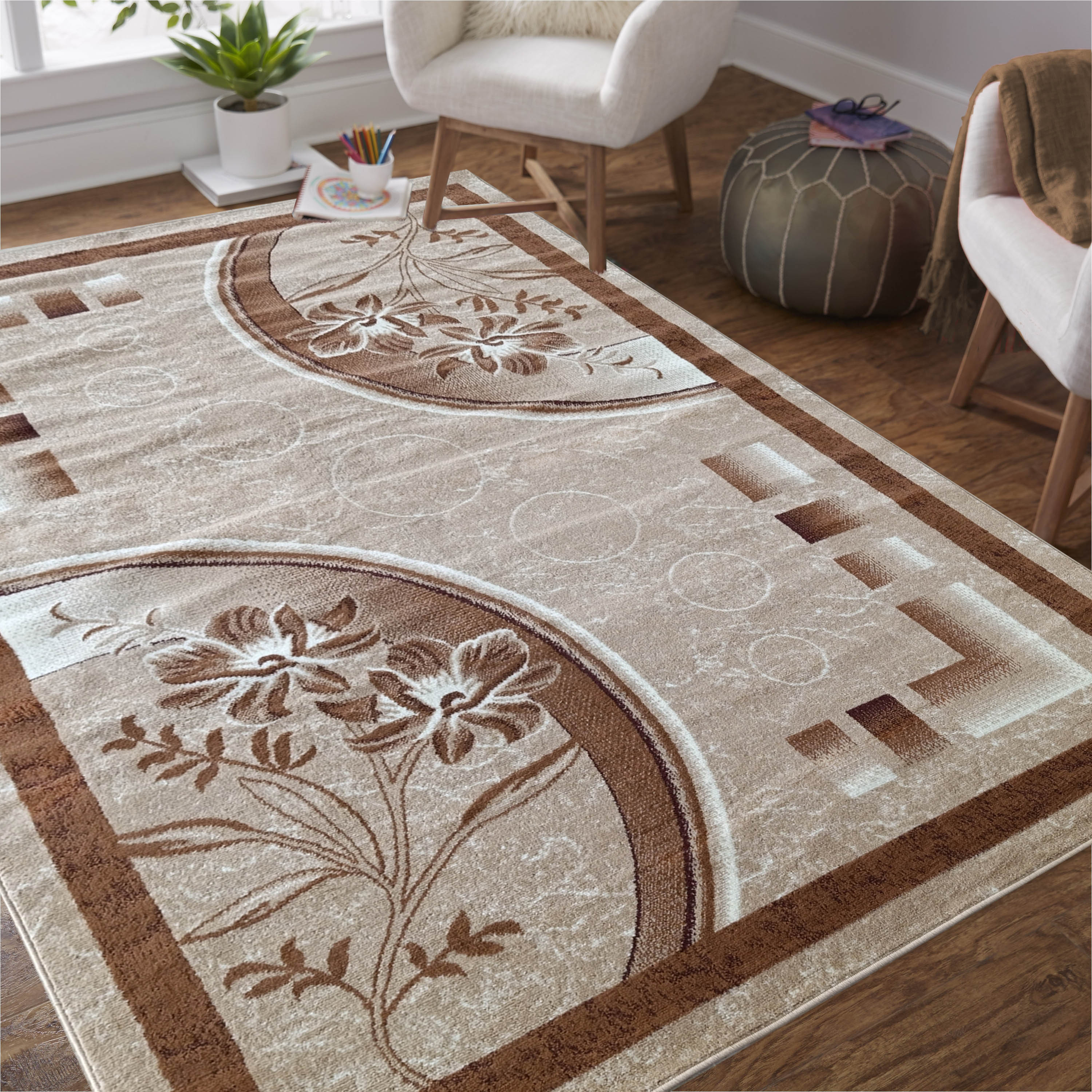 Dywan Klasyczny BCF Alfa 21 beżowy