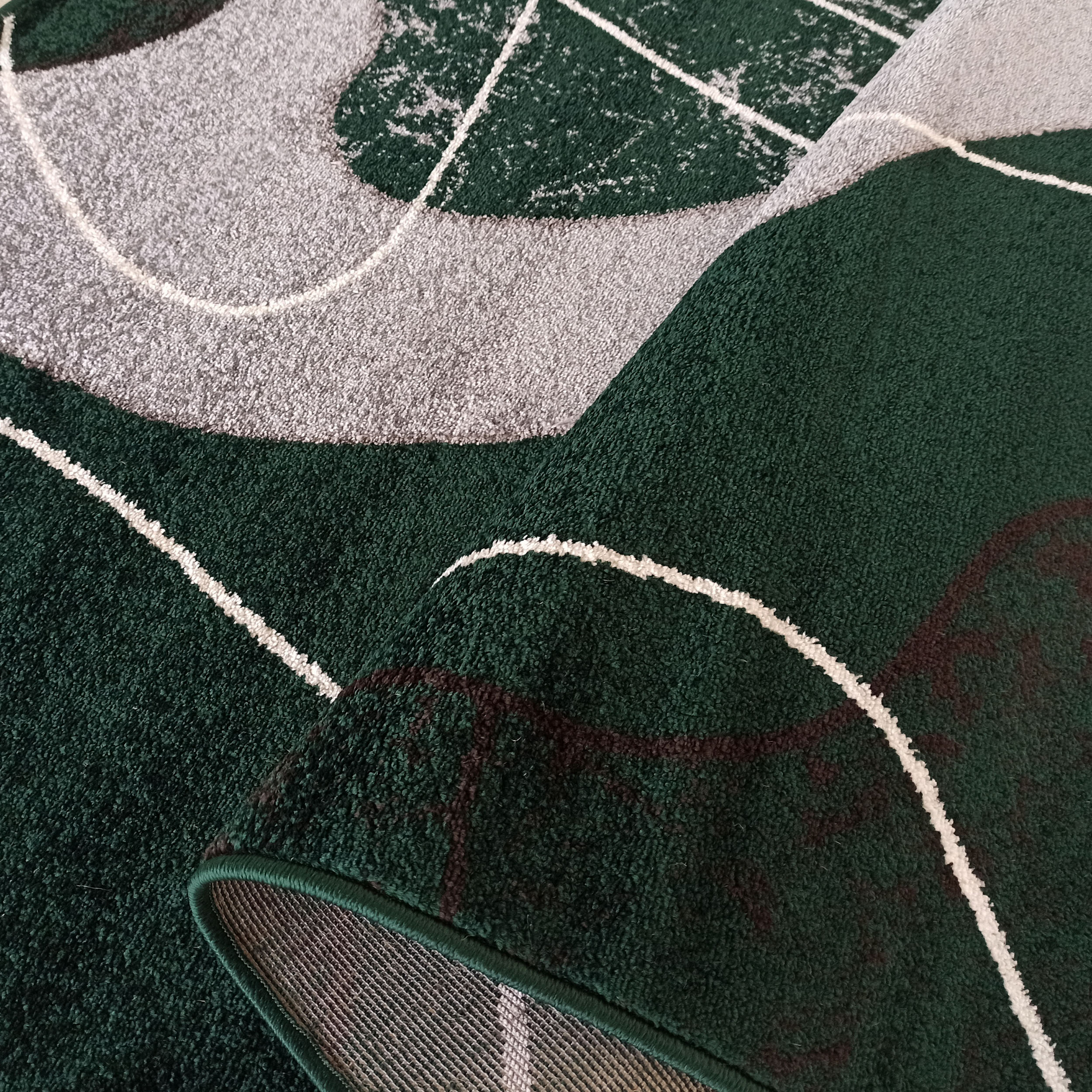 Dywan Nowoczesny Otto 05 Szaro-Zielony