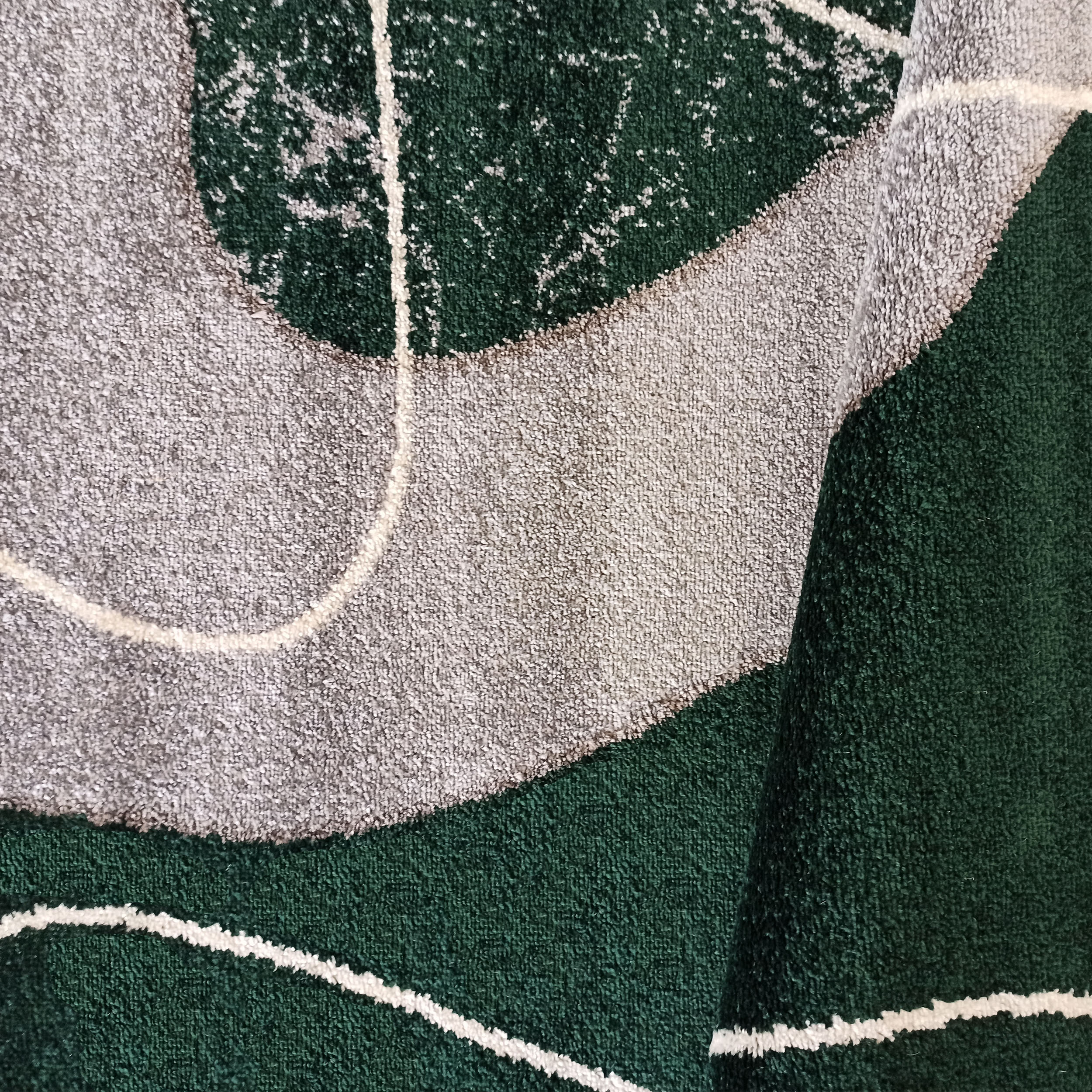 Dywan Nowoczesny Otto 05 Szaro-Zielony