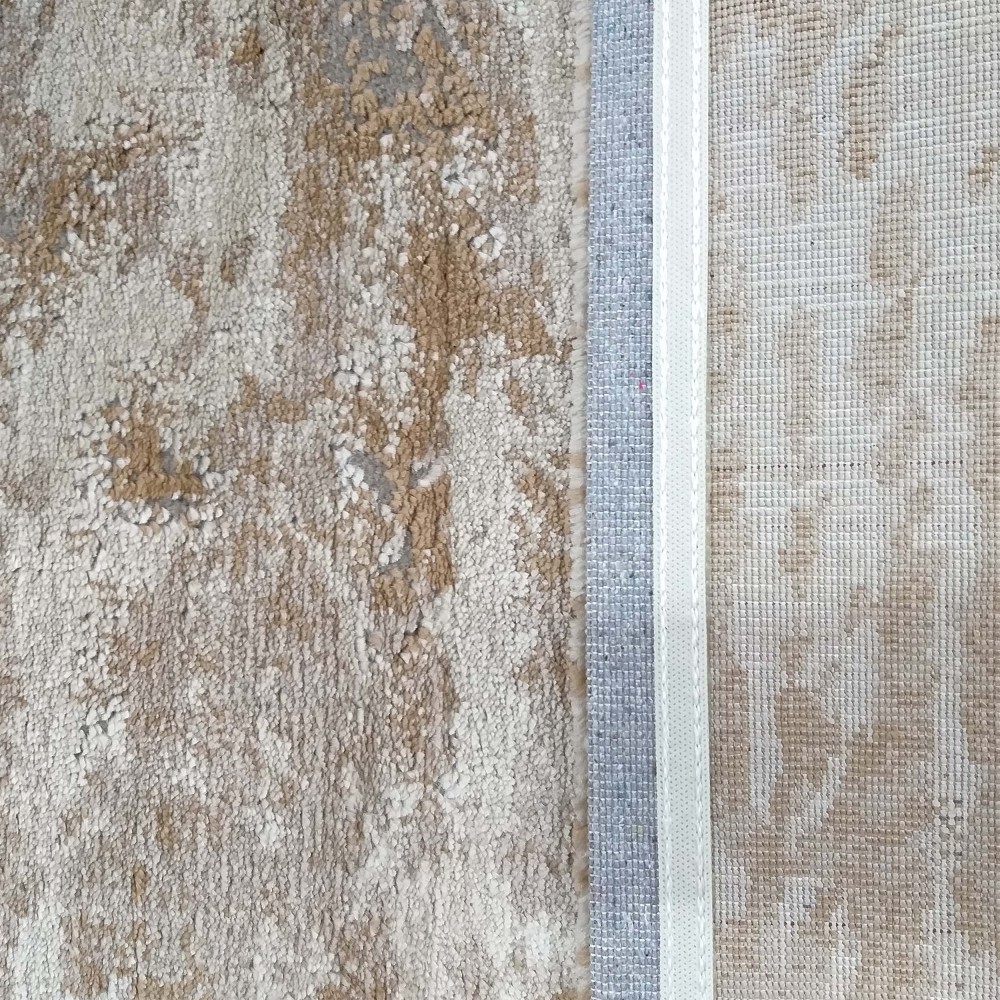 Dywan Nowoczesny Milas Shrink PRL 09C AB - Beżowo - Brązowy