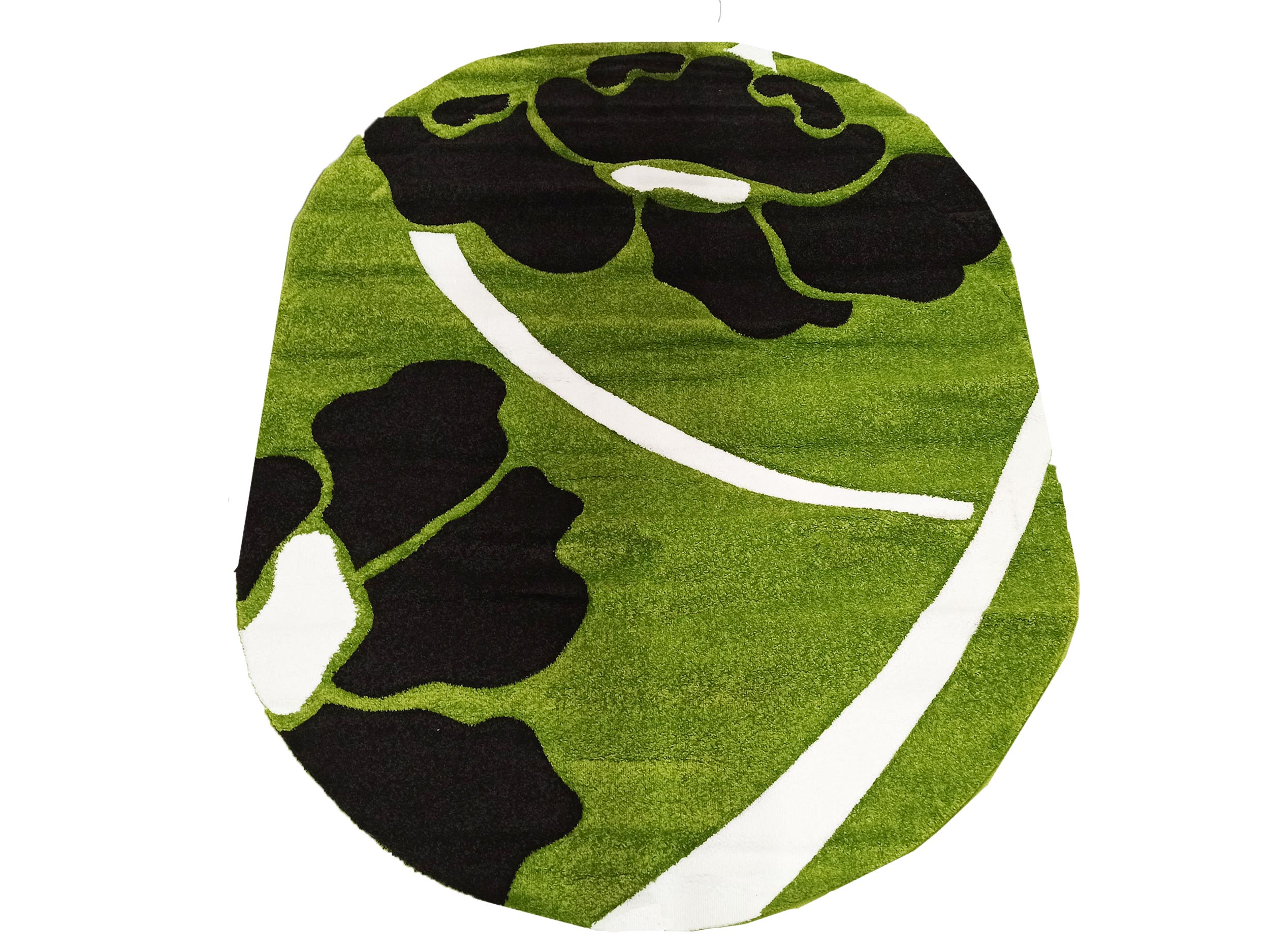 Dywan nowoczesny Fantazja 6176A-GN owalny - zielony