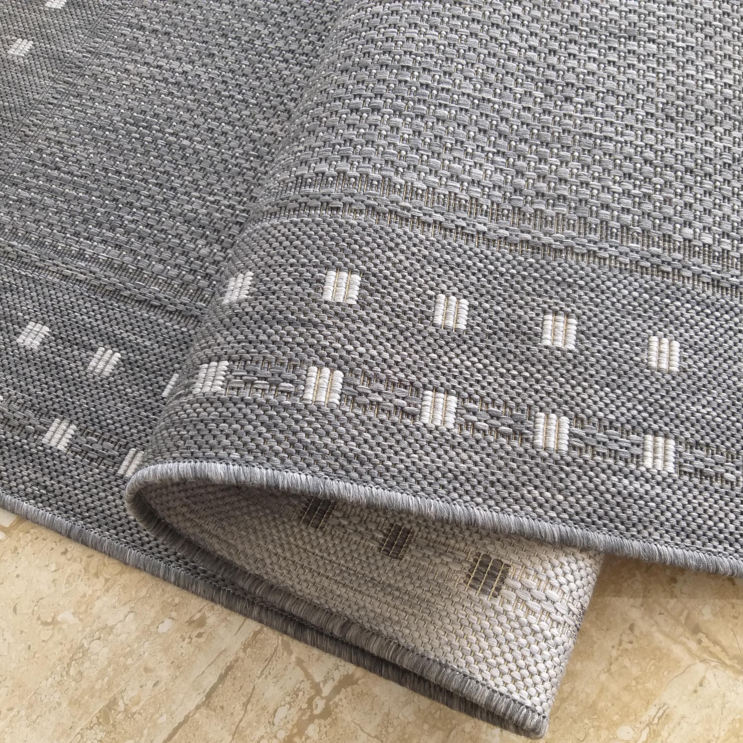 Chodnik sznurkowy na metry PATIO  11 szary 60 cm