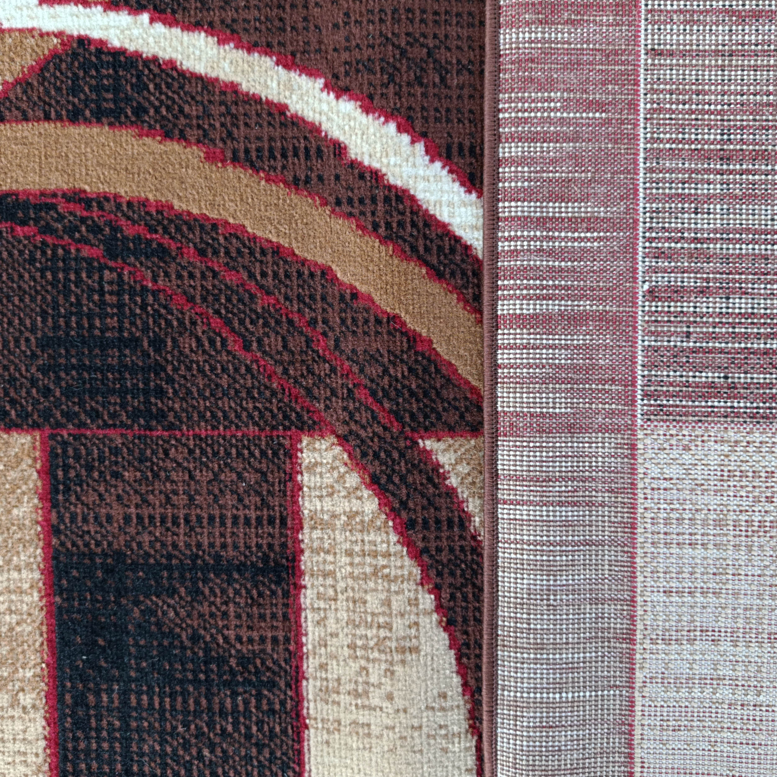 Dywan Klasyczny BCF Alfa 22 brązowy