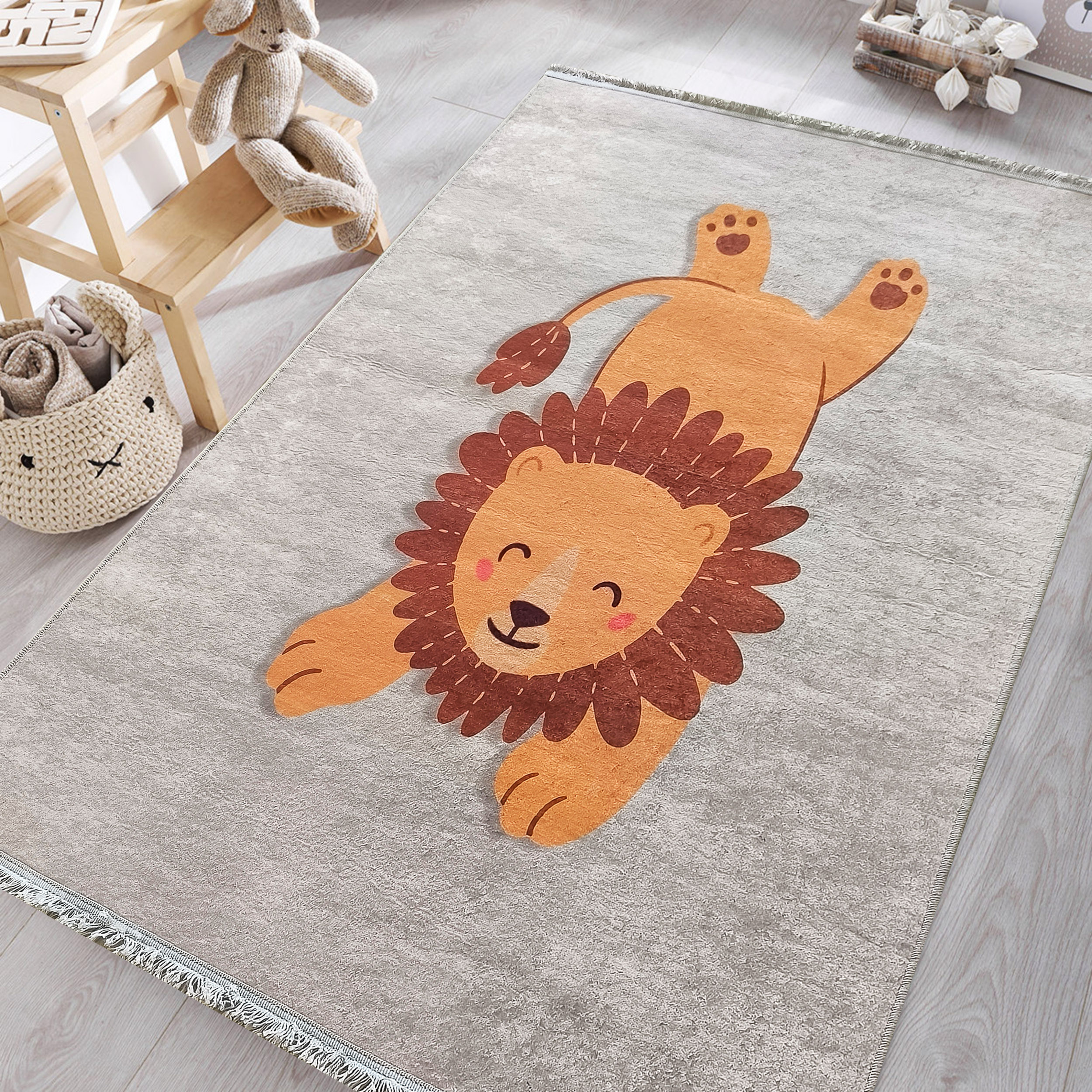 Dywan Dla Dzieci New Bambino 140 - lew