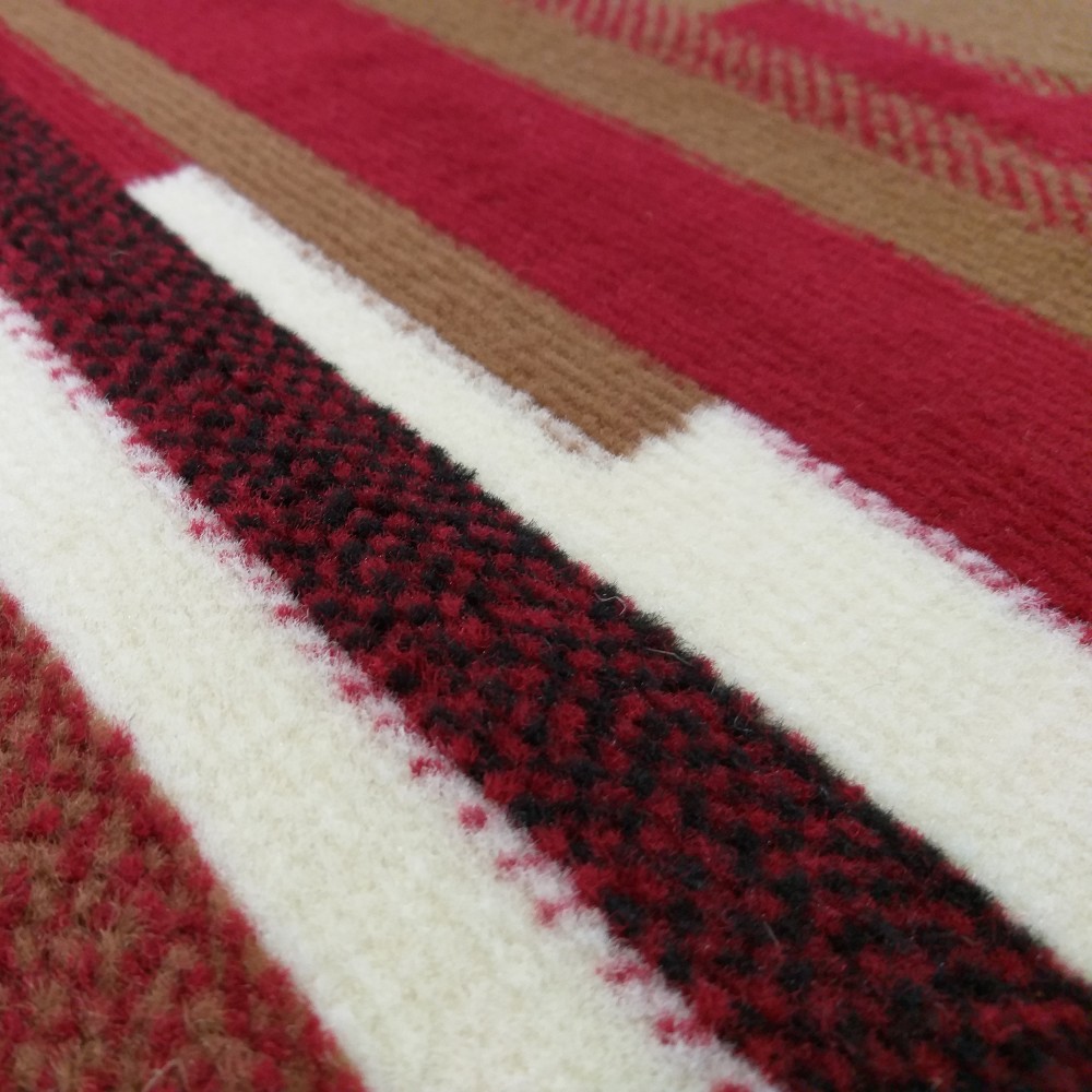 Dywan Klasyczny BCF Alfa 02 czerwony