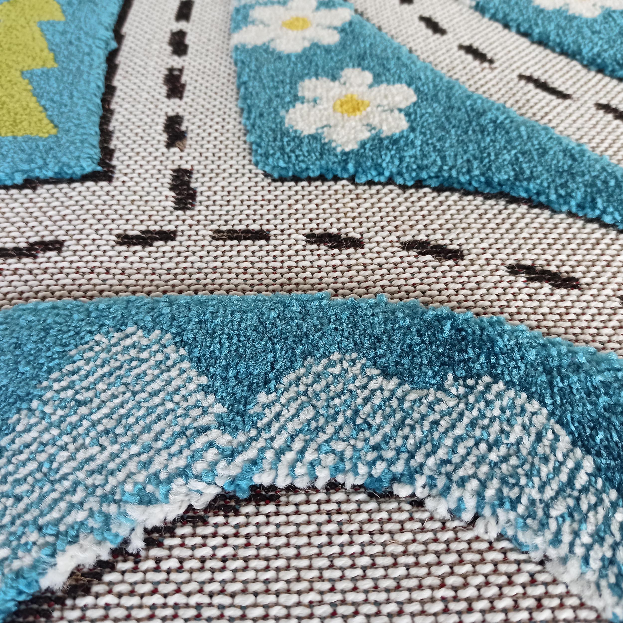 Dywan Sensoryczny Dla Dzieci COLOR KIDS 02 - Niebieski Dywan Sensoryczny Dla Dzieci COLOR KIDS 02 - Niebieski