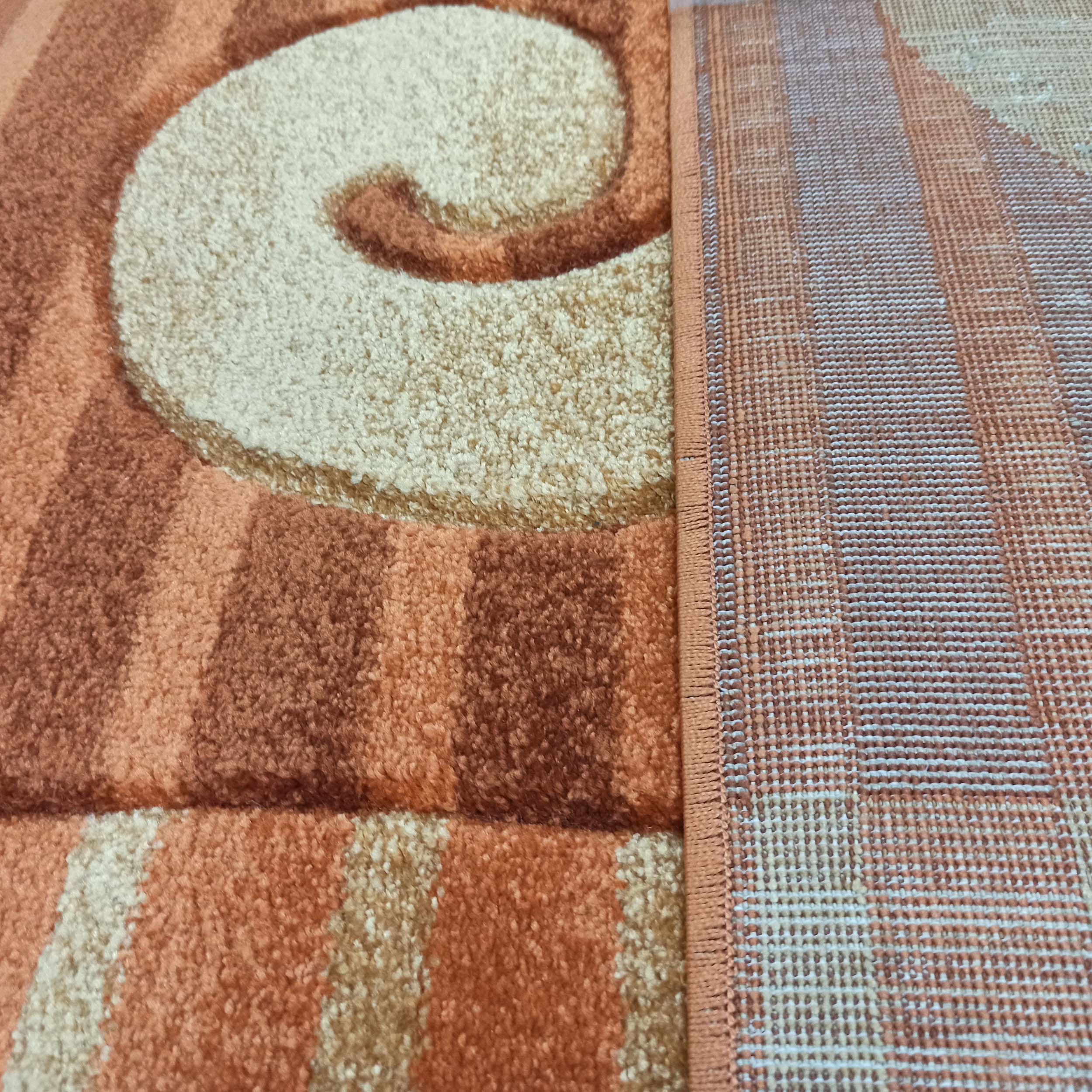 Dywan nowoczesny Fantazja 6151A-TE - pomarańczowy Dywan nowoczesny Fantazja 6151A-TE - pomarańczowy