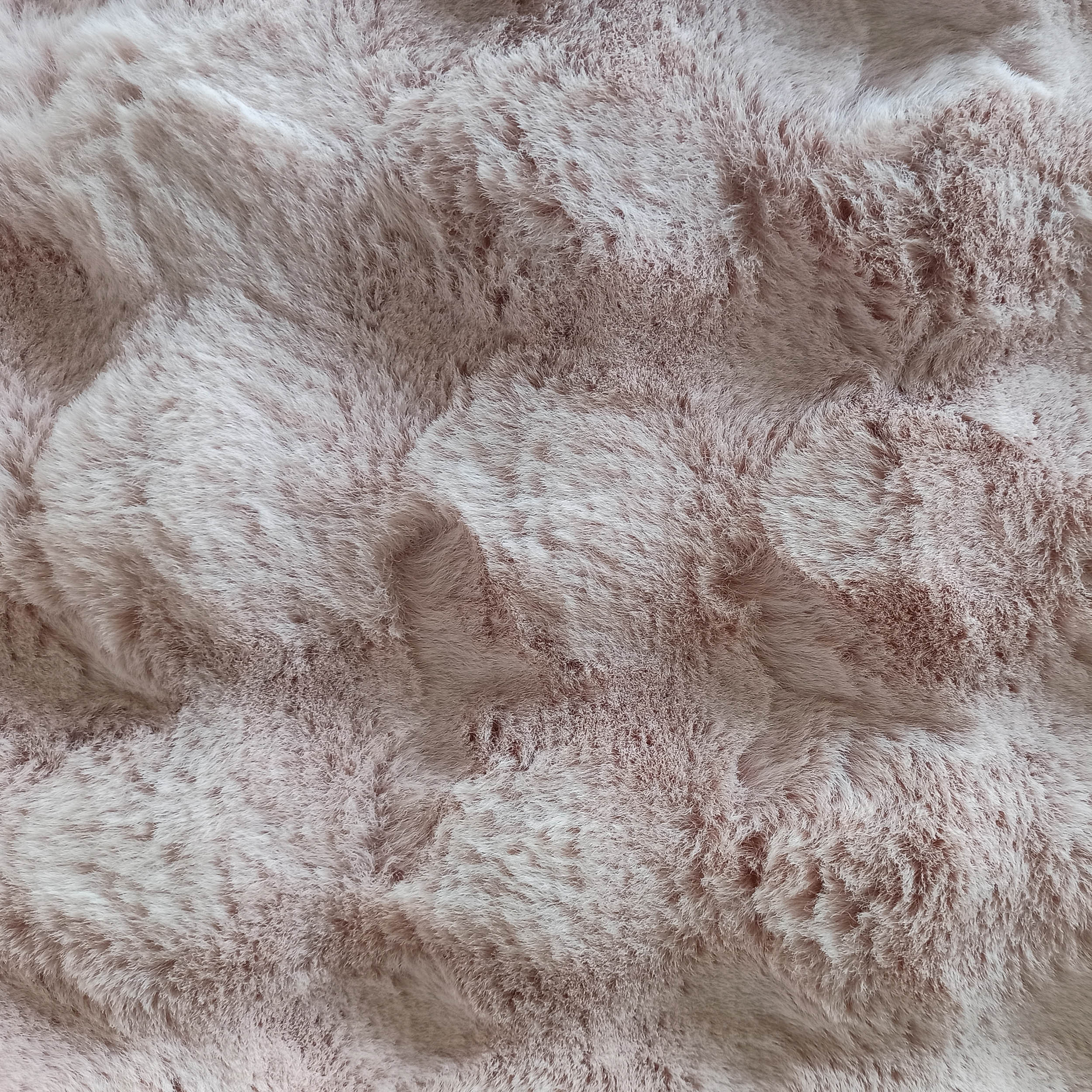 Dywan Merlin 3D Shaggy Typu Rabbit  - Pudrowy