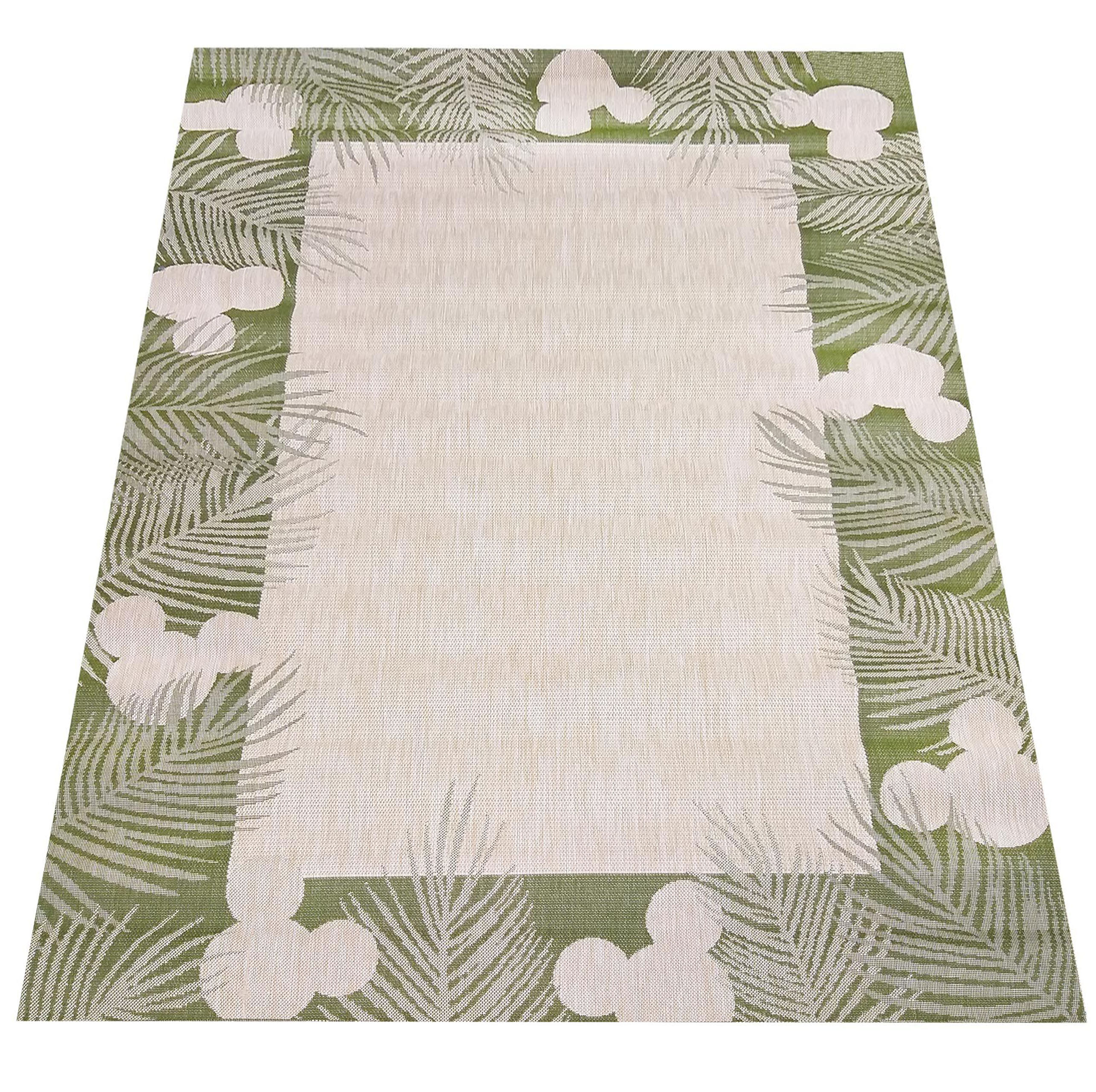 Dywan Nowoczesny Sznurkowy OUTDOOR Patio 115 - Zielony