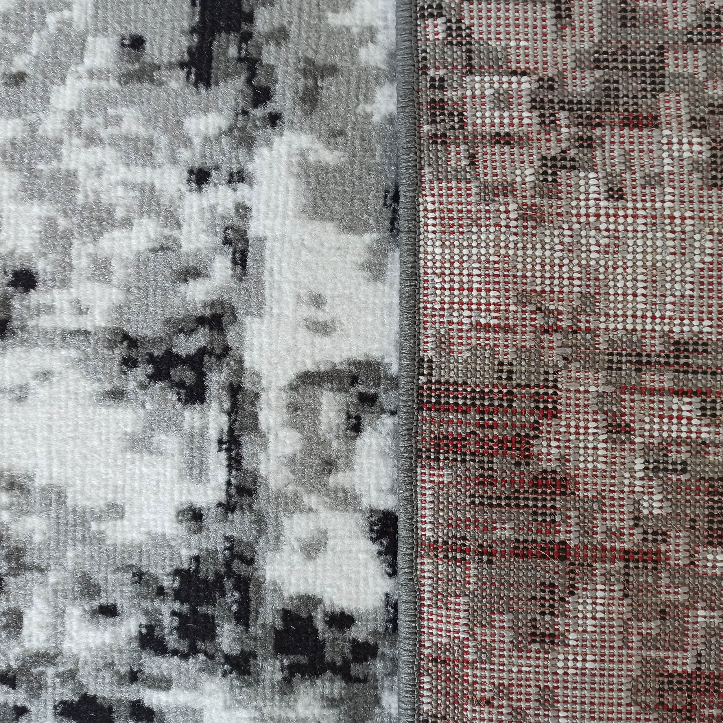 Dywan nowoczesny Soho 18 - czarno - szary