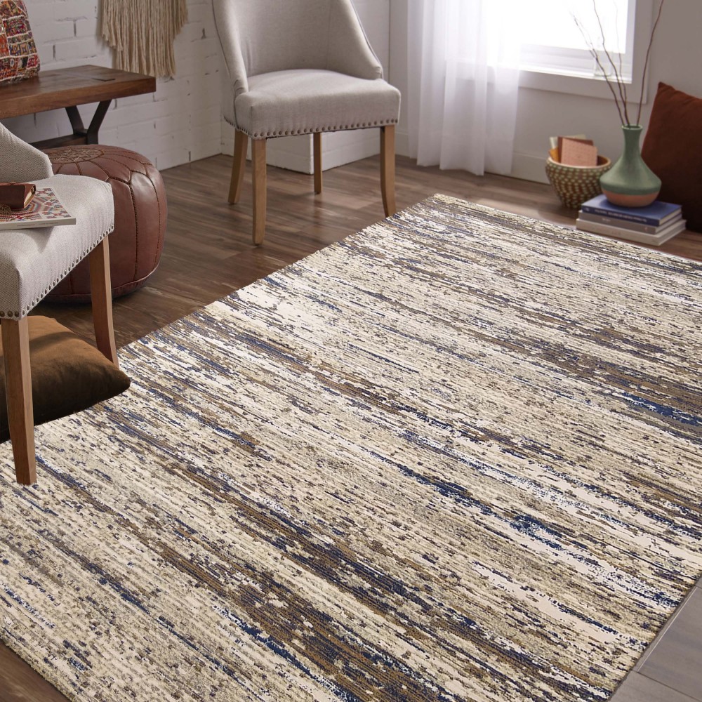 Dywan Nowoczesny Milas Shrink PRA 05B BM - Wielokolorowy