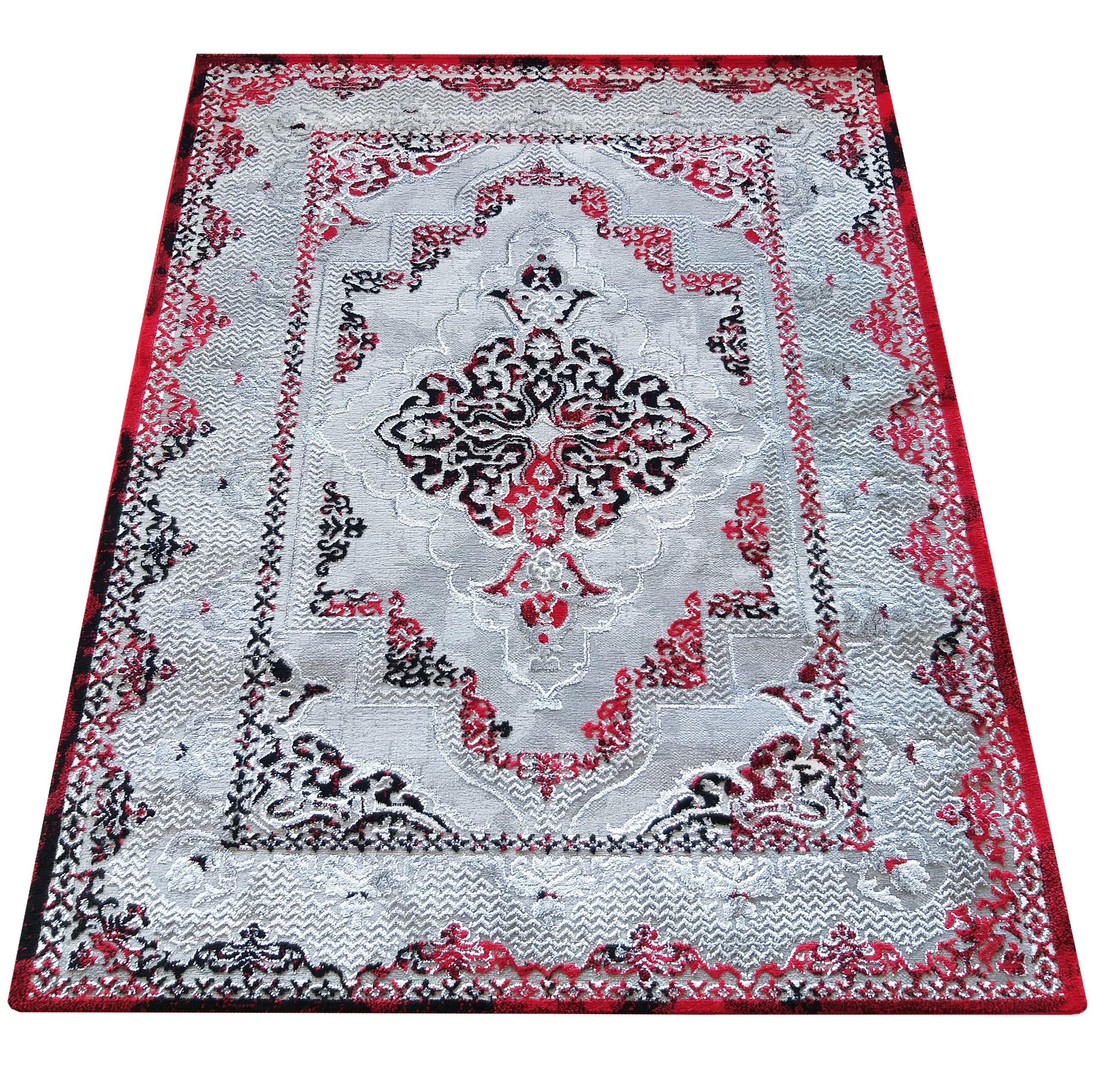 Dywan Ekskluzywny Angora 02 - Czerwono - Czarny Dywan Ekskluzywny Angora 02 - Czerwono - Czarny