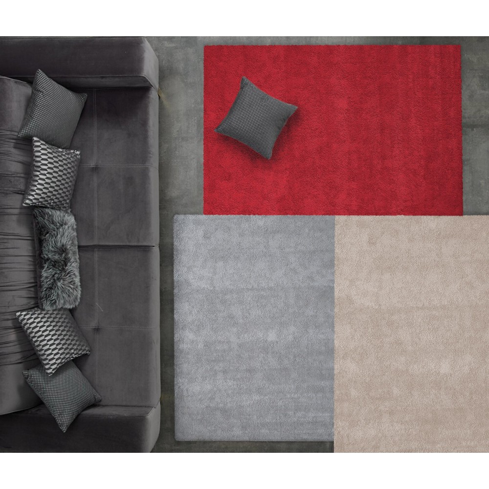 Dywan Nowoczesny Shaggy Cosy Balta 01 - Do Łączenia - Czerwony Dywan Nowoczesny Shaggy Cosy Balta 01 - Do Łączenia - Czerwony