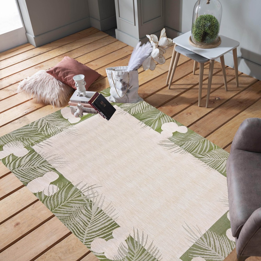 Dywan Nowoczesny Sznurkowy OUTDOOR Patio 115 - Zielony