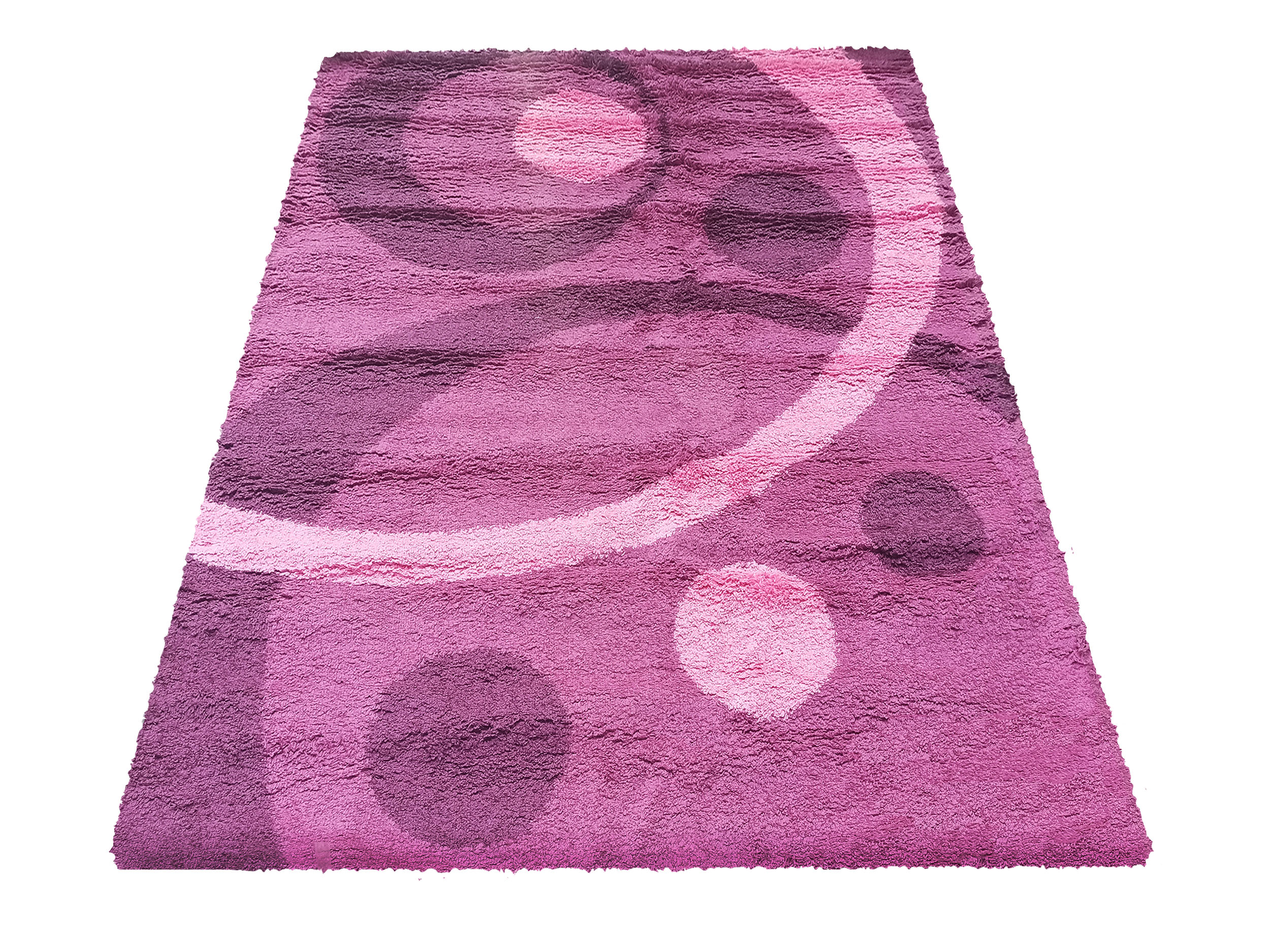 Dywan Nowoczesny Shaggy Long 00025A-LI - wielokolorowy