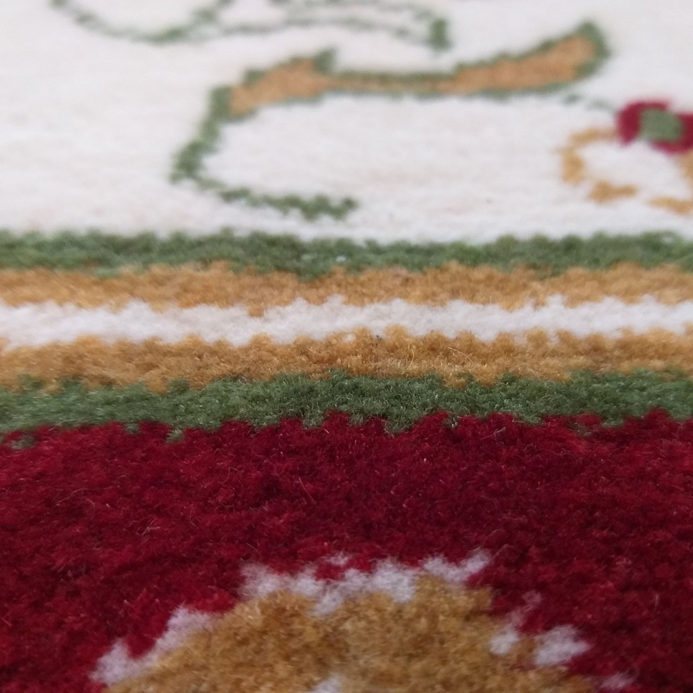 Dywan Wełniany Czerwony