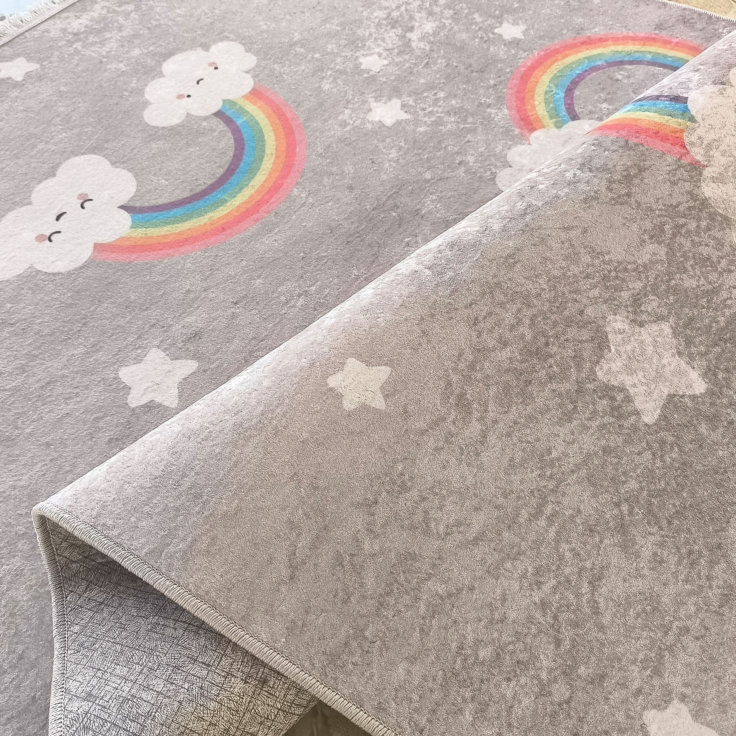 Dywan Dla Dzieci New Bambino 142 - tęcza
