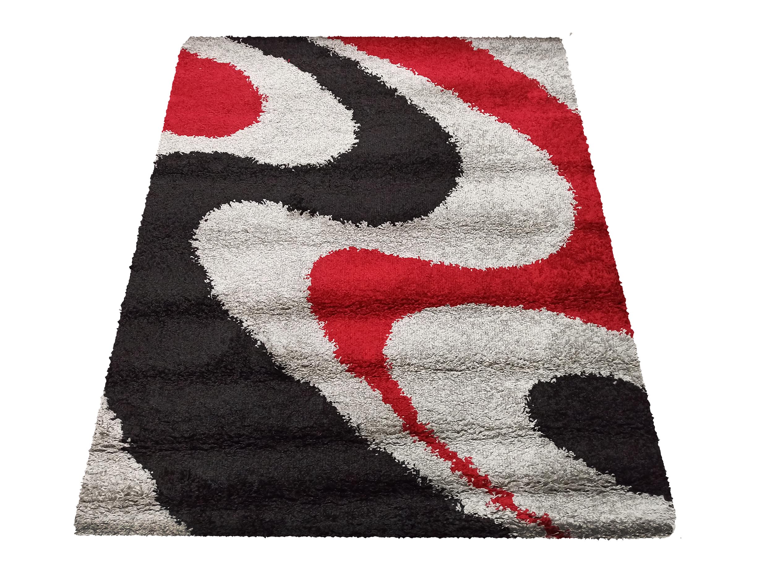 Dywan Nowoczesny Shaggy Long 00881A-GY - wielokolorowy