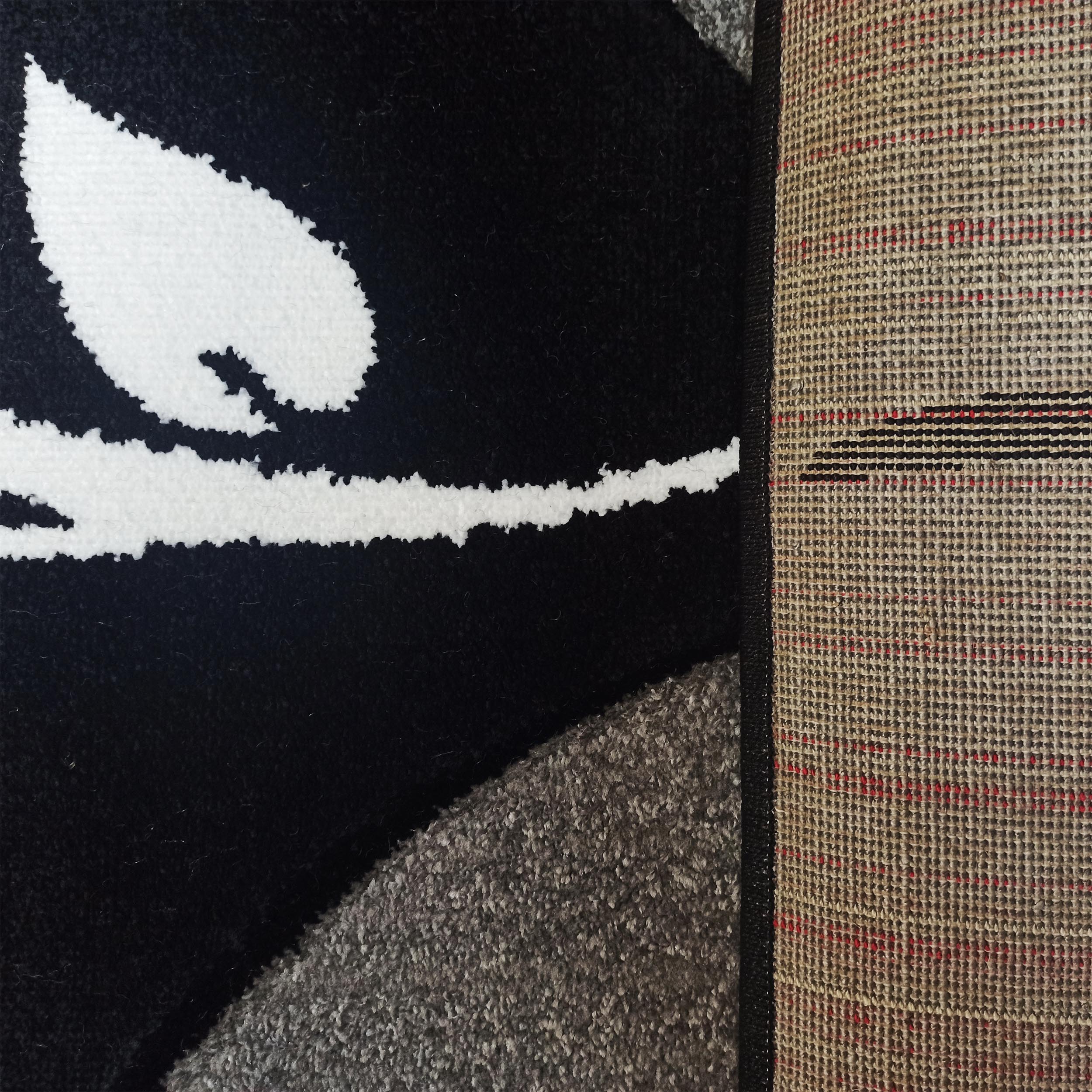 Dywan nowoczesny Fantazja 06193A-BL - czarny