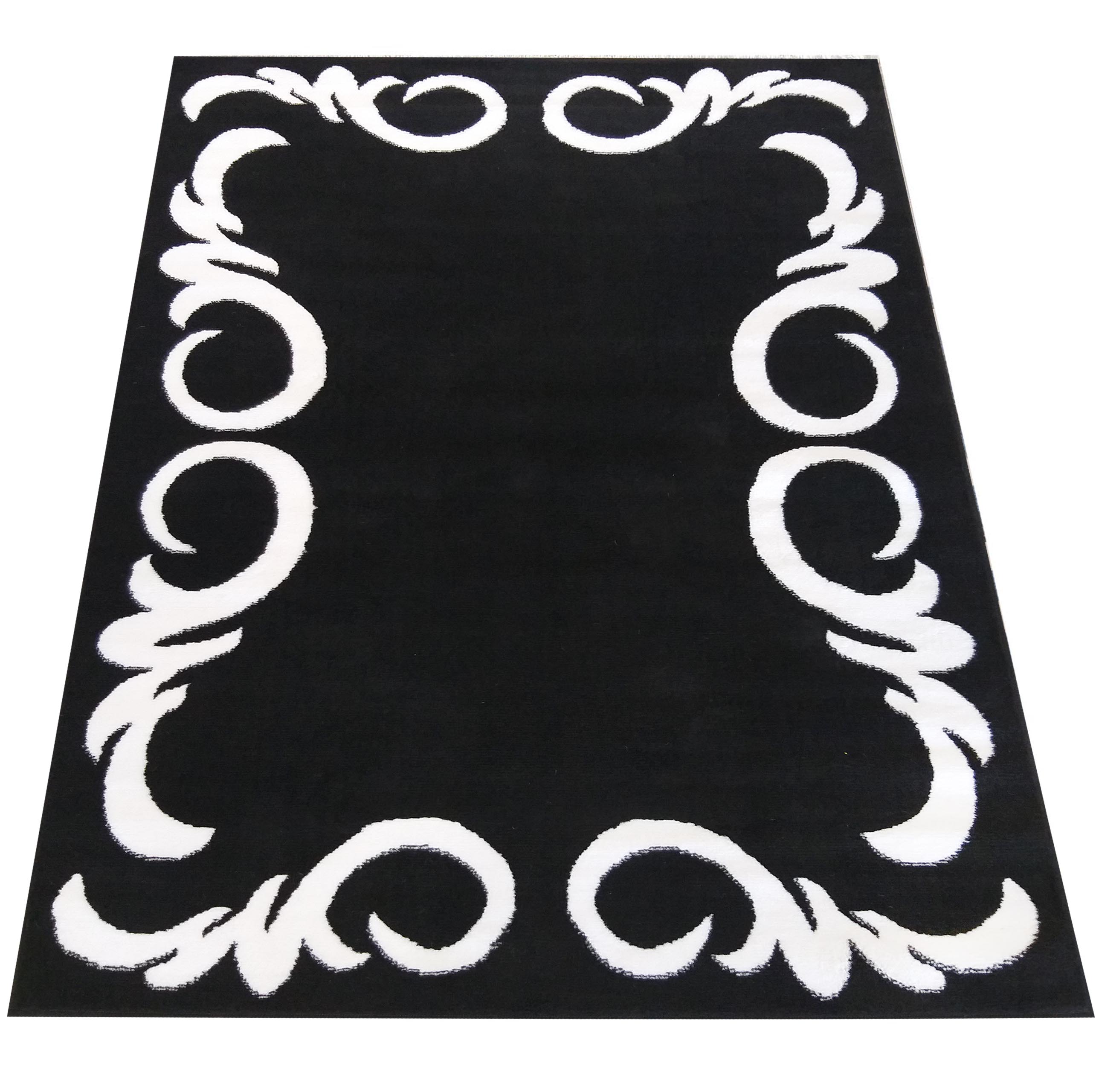 Dywan Nowoczesny Soho 02 - Czarno- biały