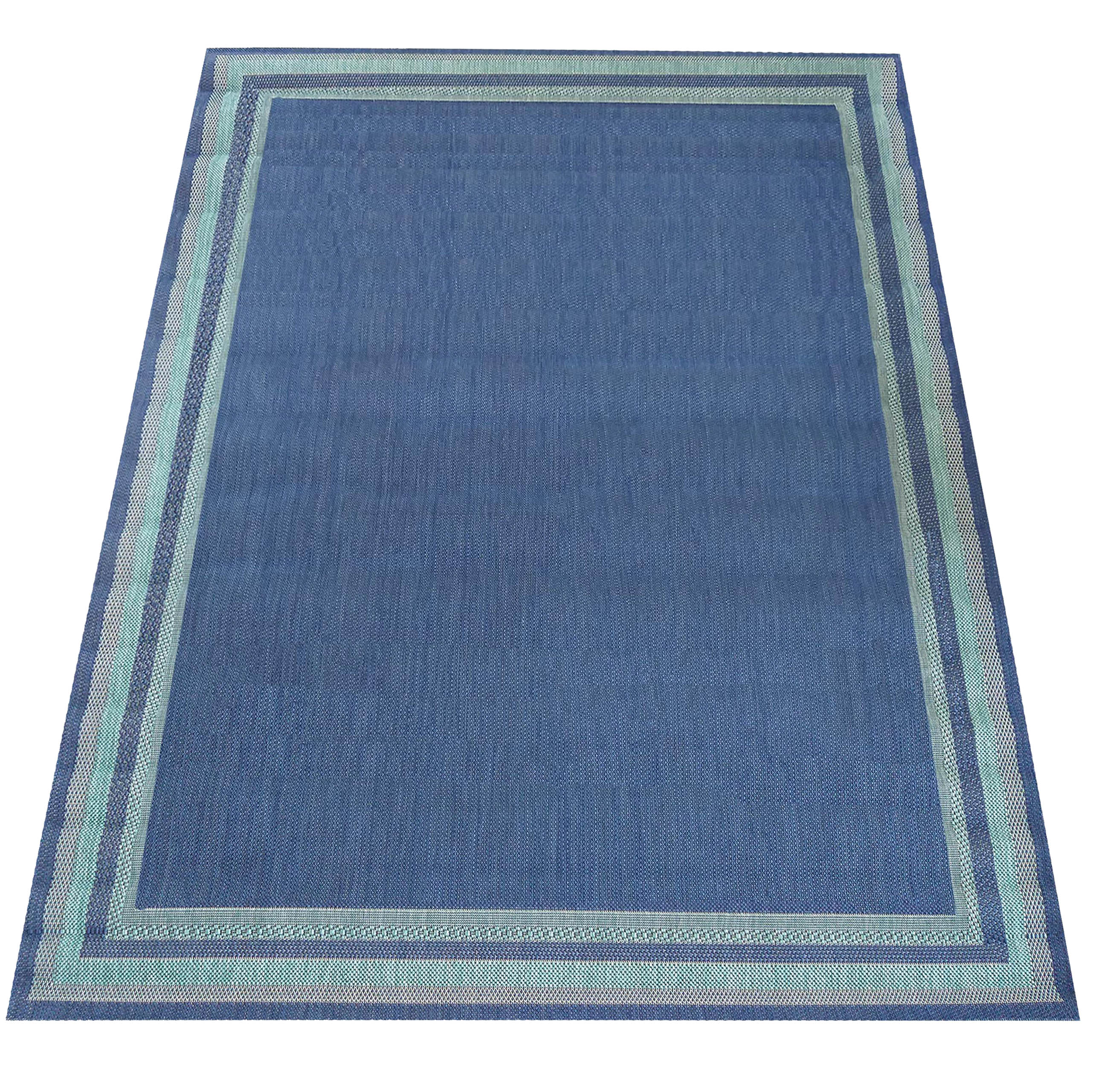 Dywan Nowoczesny Sznurkowy OUTDOOR Patio 12 - Granatowy