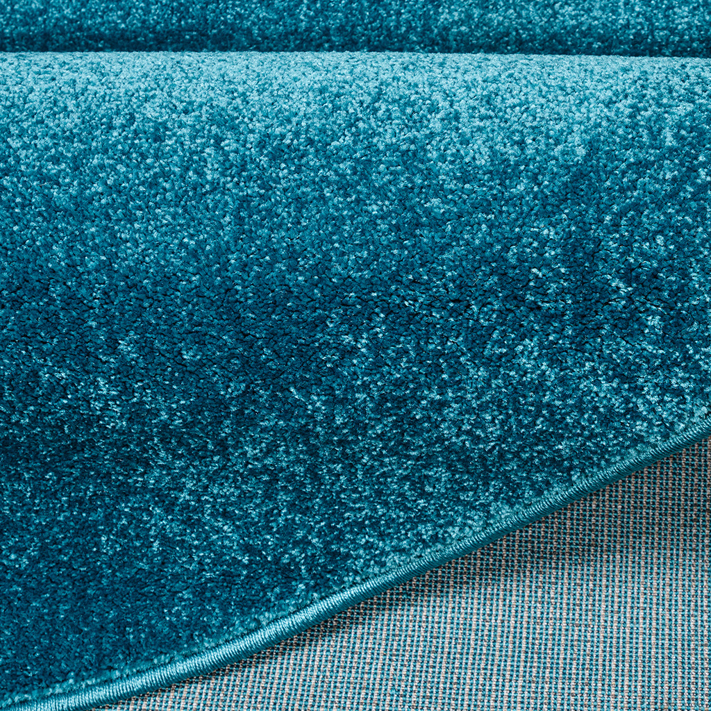 Dywan Portofino Koło Jednolity Niebieski Dywan Portofino Koło Jednolity Niebieski