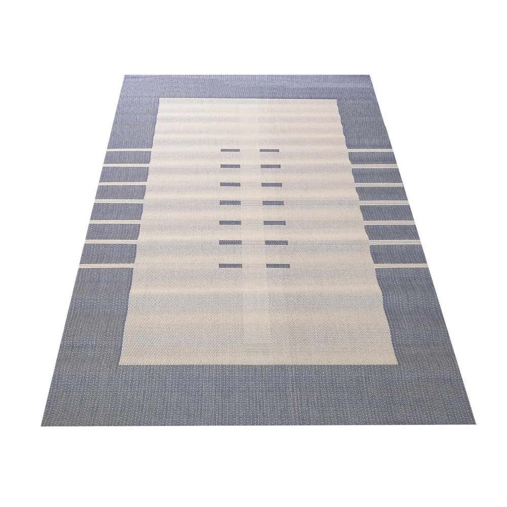 Dywan Nowoczesny Sznurkowy OUTDOOR Patio 107 - Niebiesko - Beżowy Dywan Nowoczesny Sznurkowy OUTDOOR Patio 107 - Niebiesko - Beżowy