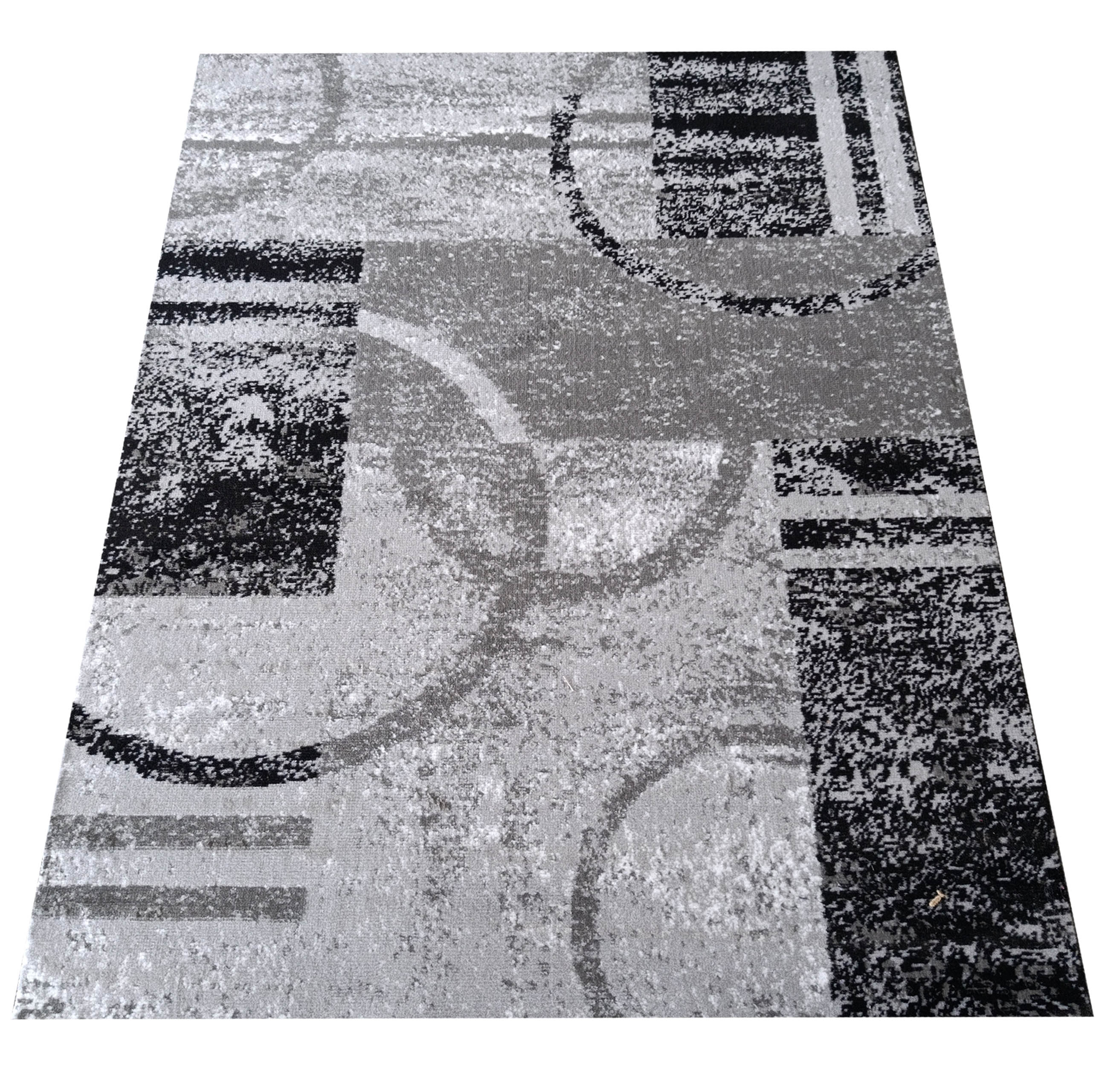Dywan nowoczesny Soho 19 - czarno - szary