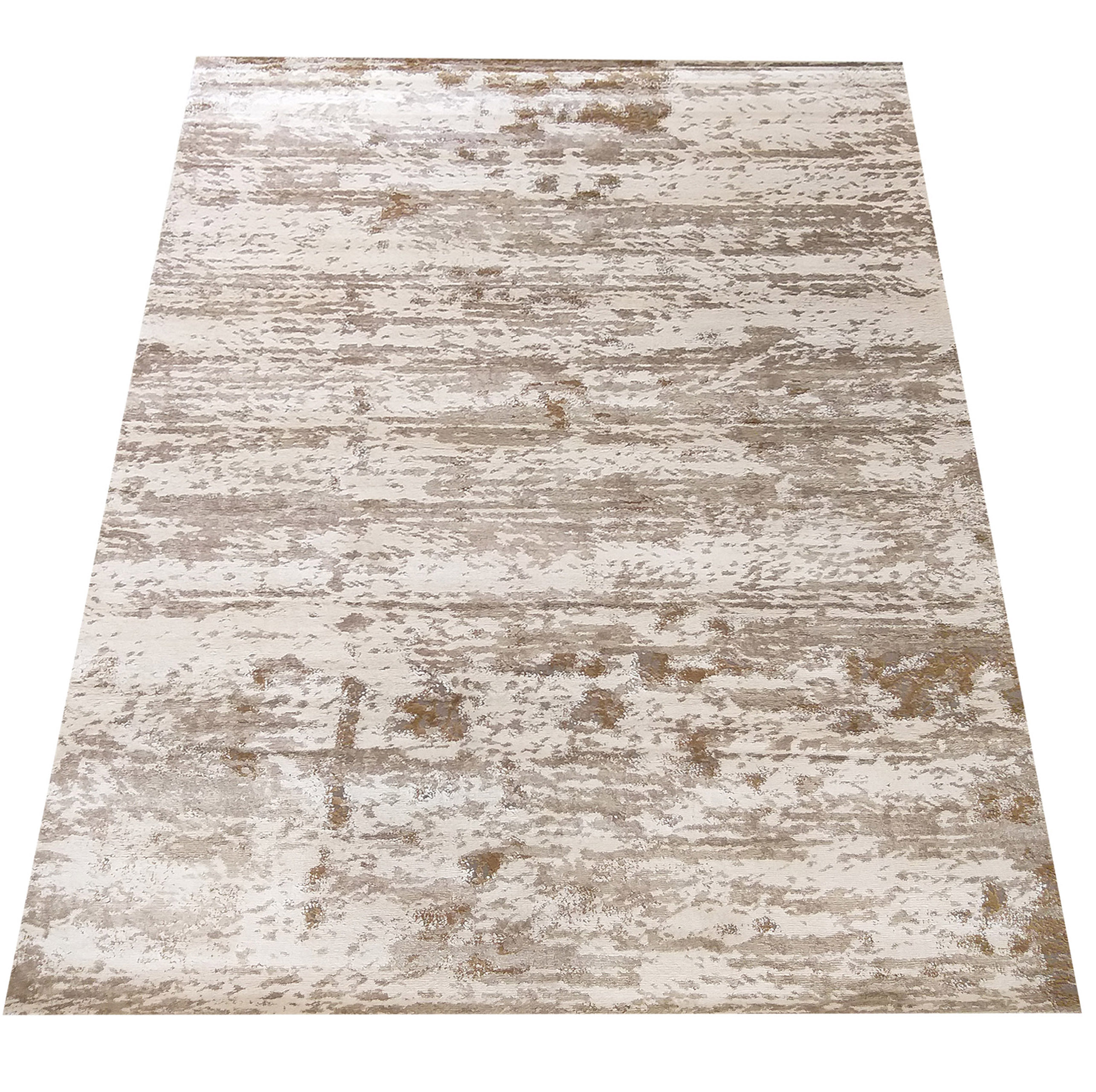 Dywan Nowoczesny Milas Shrink PRL 09B HK - Beżowo - Brązowy