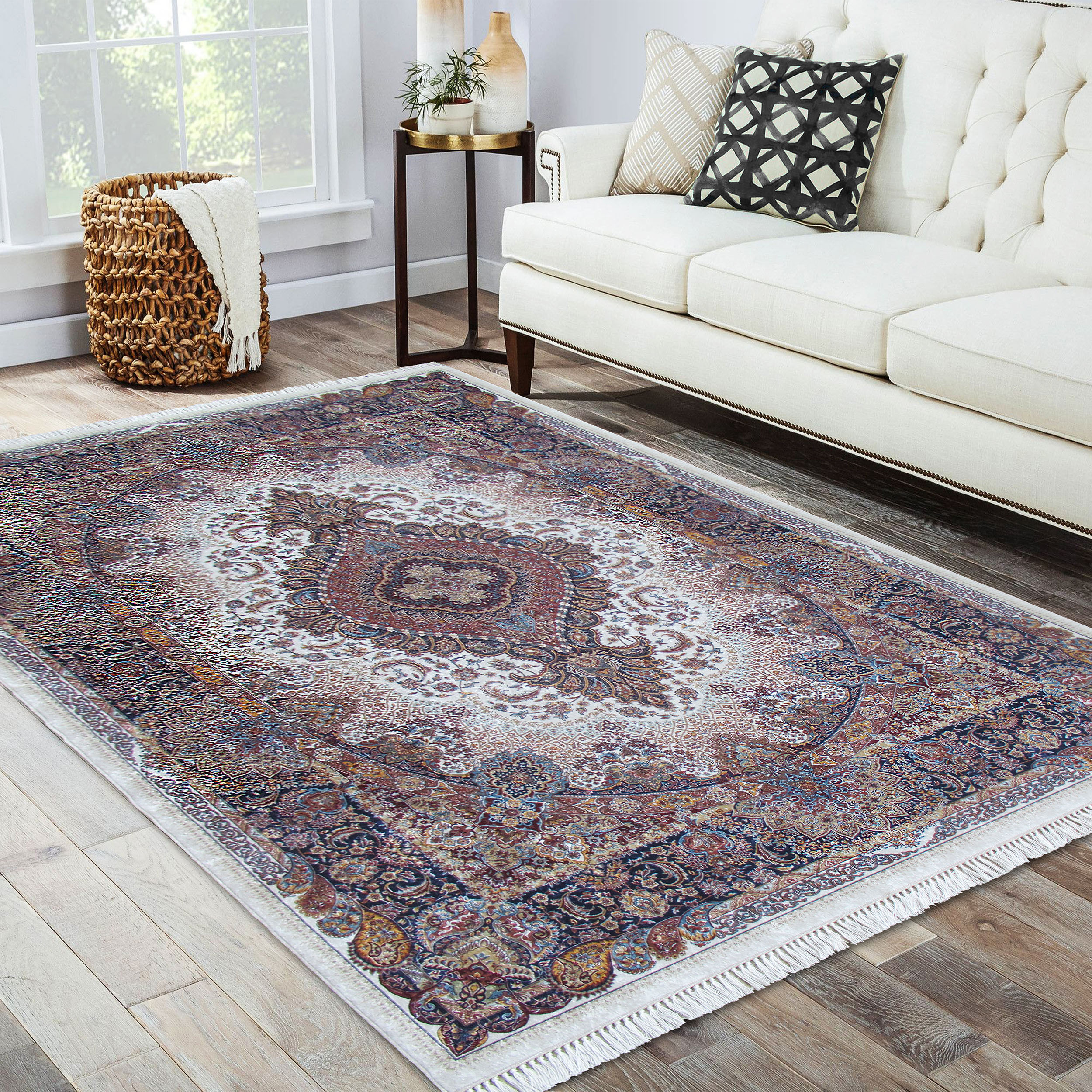  Dywan Ekskluzywny 01 Tabriz 180x280 Cm Antypoślizgowy