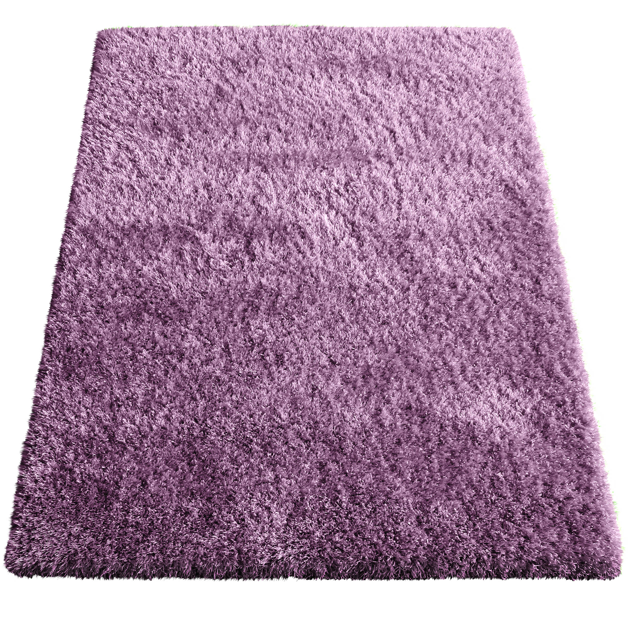 Dywan Nowoczesny Ovo Typu Shaggy - Fioletowy