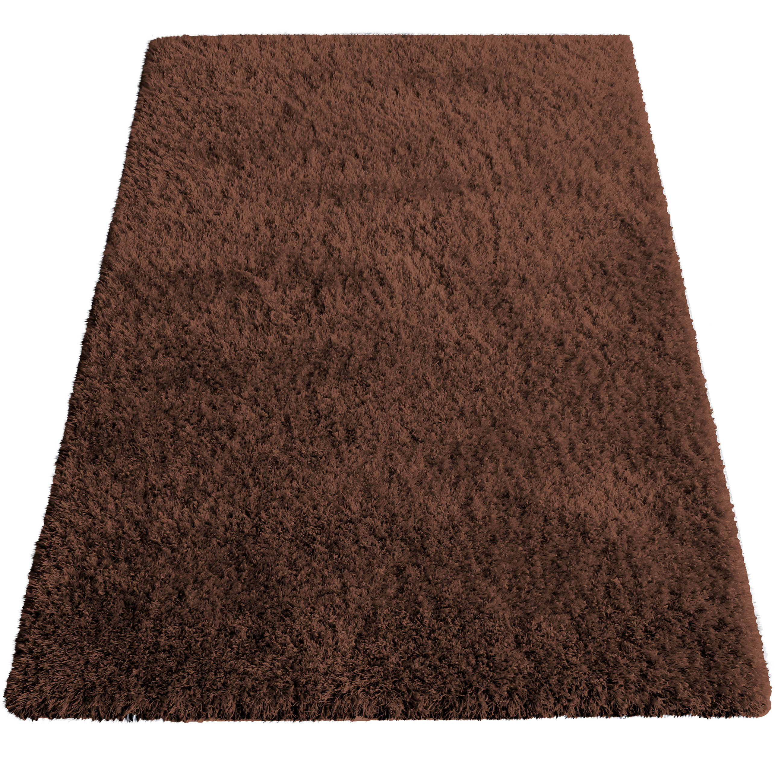 Dywan Nowoczesny Ovo Typu Shaggy - Brązowy Dywan Nowoczesny Ovo Typu Shaggy - Brązowy