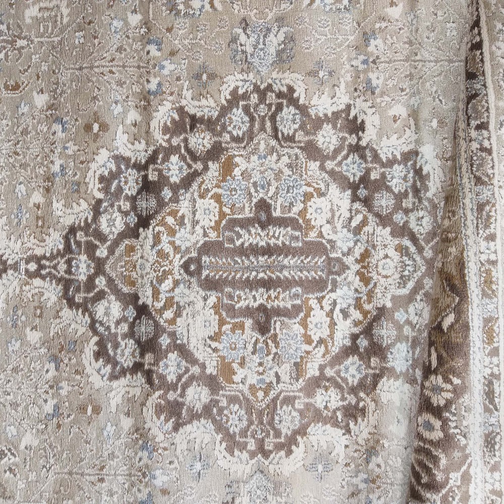 Dywan Nowoczesny Milas Shrink PRL 02C KA - Beżowo - Brązowy Dywan Nowoczesny Milas Shrink PRL 02C KA - Beżowo - Brązowy