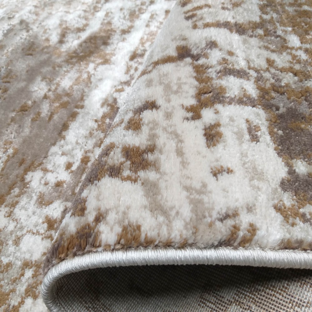 Dywan Nowoczesny Milas Shrink PRL 01B KK - Beżowo - Brązowy Dywan Nowoczesny Milas Shrink PRL 01B KK - Beżowo - Brązowy