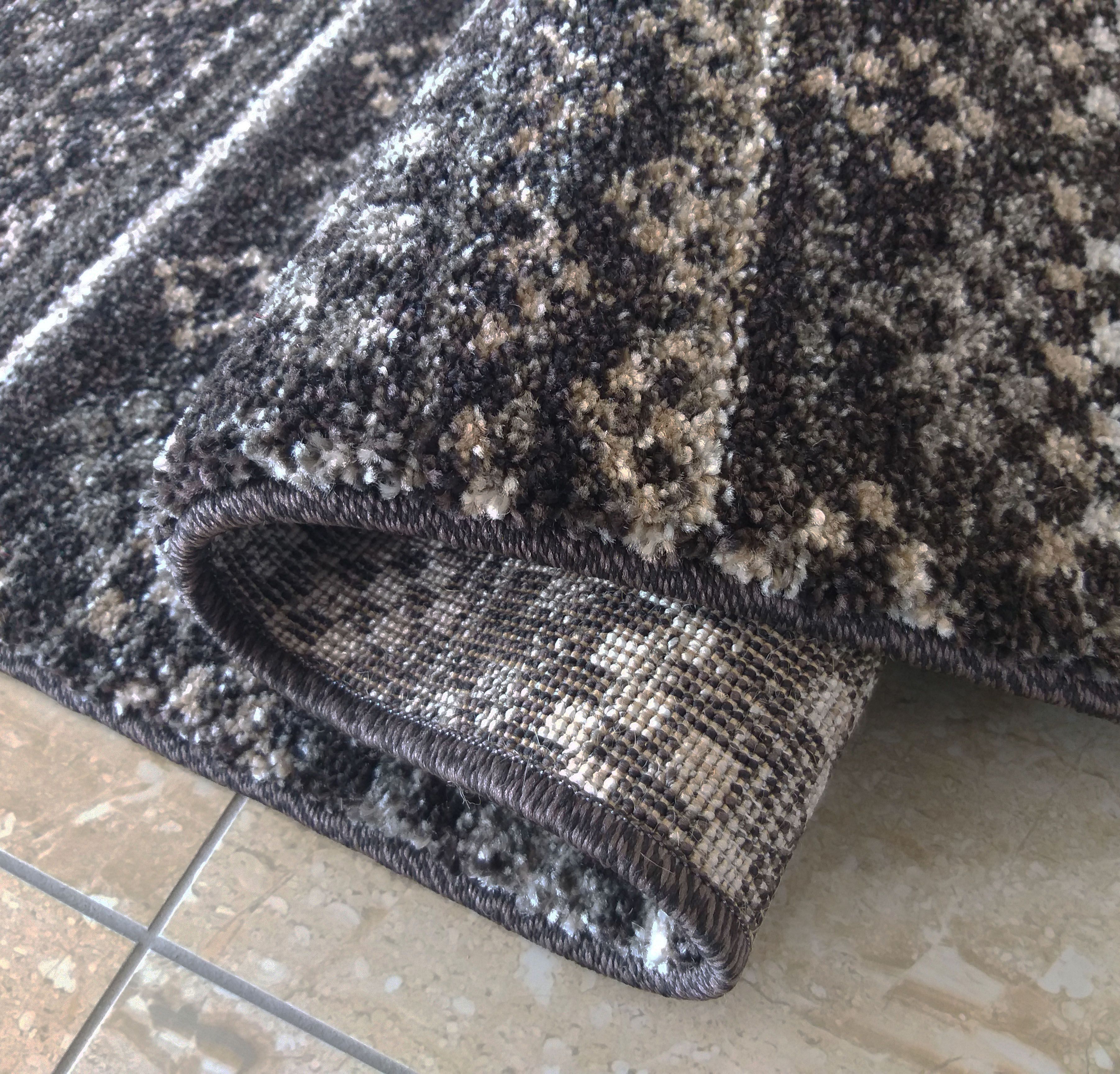 Dywan Nowoczesny Do Salonu Sherpa 04 Brązowy