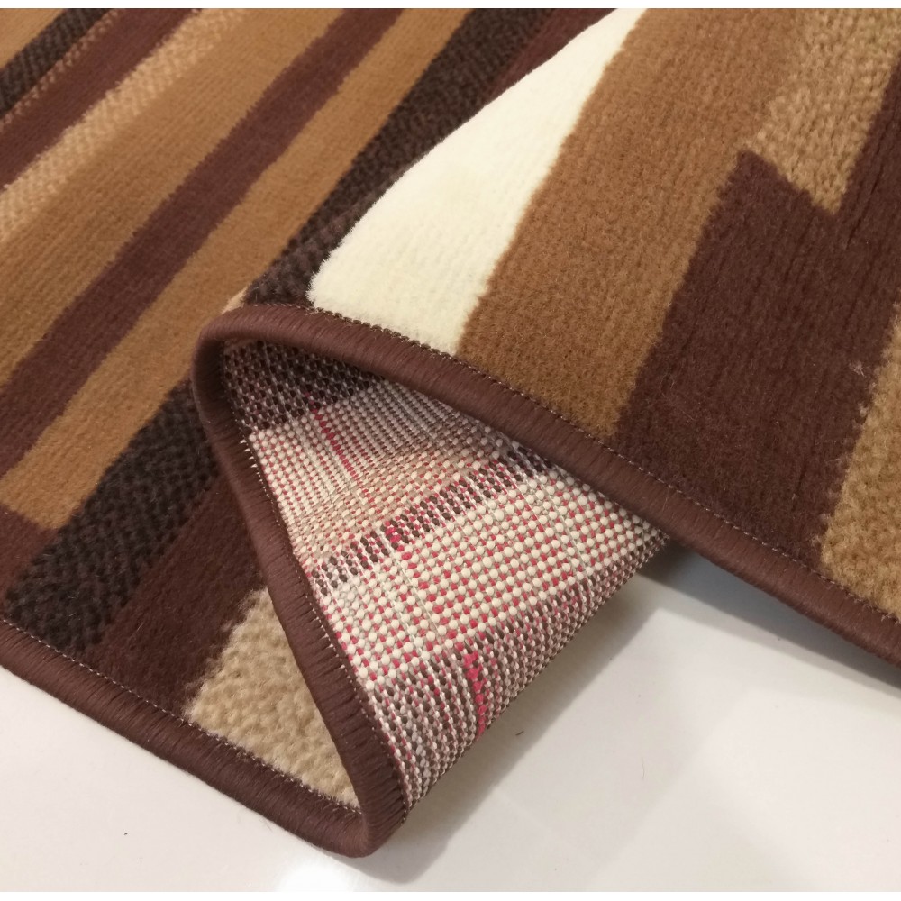 Dywan Klasyczny  BCF Alfa 02 brązowy