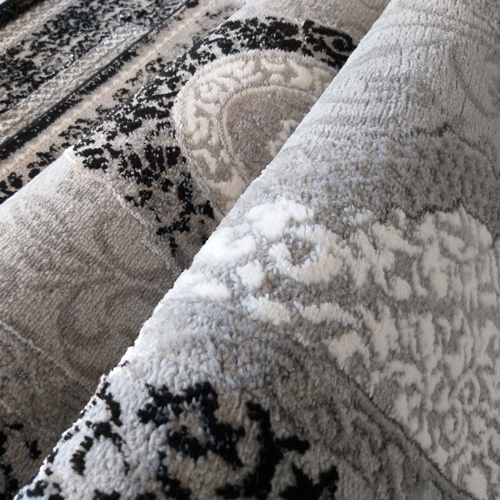 Dywan Ekskluzywny Angora 01 - Szaro - Czarny Dywan Ekskluzywny Angora 01 - Szaro - Czarny