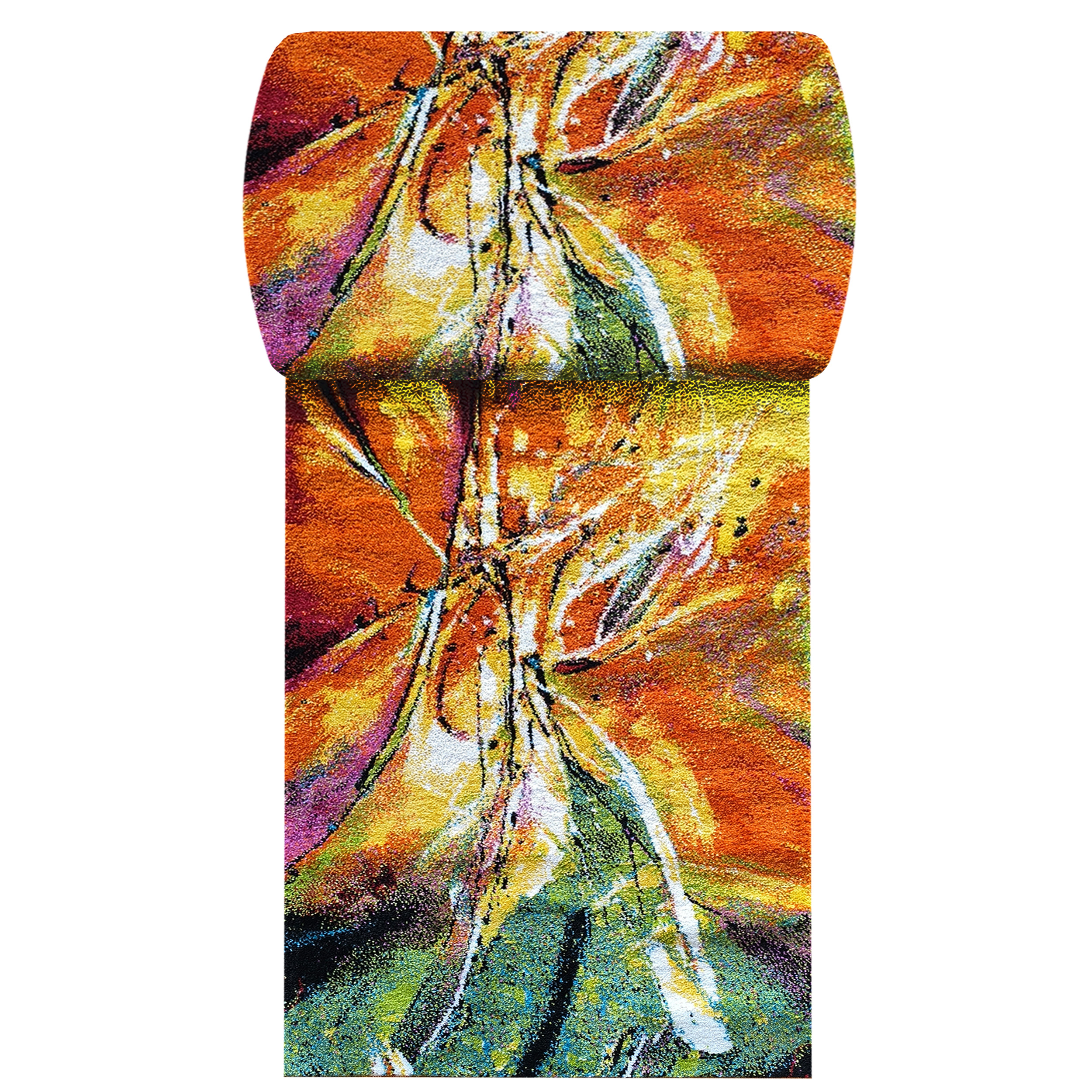 Chodniki Dywanowe Na Metry PICASSO 12 Wielokolorowy - 100 cm Chodniki Dywanowe Na Metry PICASSO 12 Wielokolorowy - 100 cm