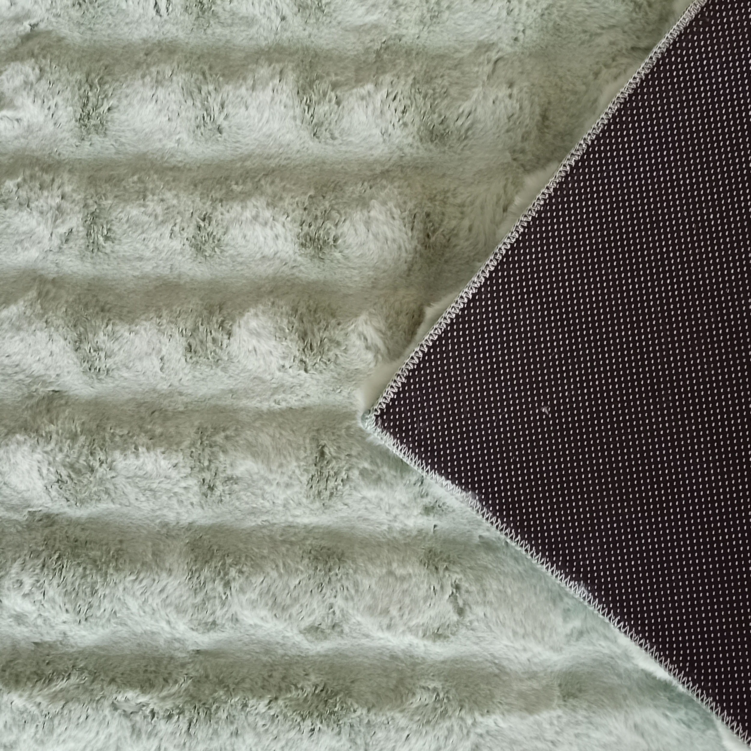 Dywan Merlin 3D Shaggy Typu Rabbit  - Miętowy Dywan Merlin 3D Shaggy Typu Rabbit  - Miętowy