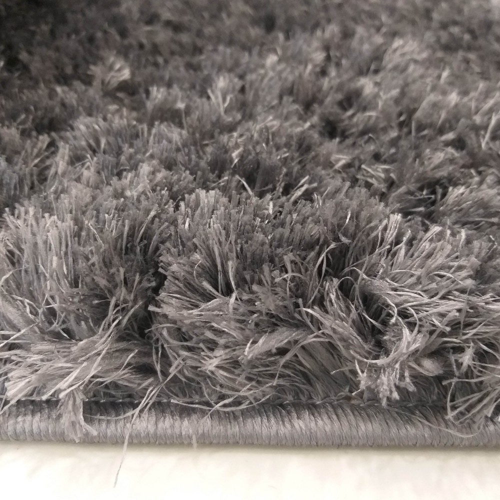 Dywan Typu Shaggy Merinos - Antracytowy / Grafitowy Dywan Typu Shaggy Merinos - Antracytowy / Grafitowy
