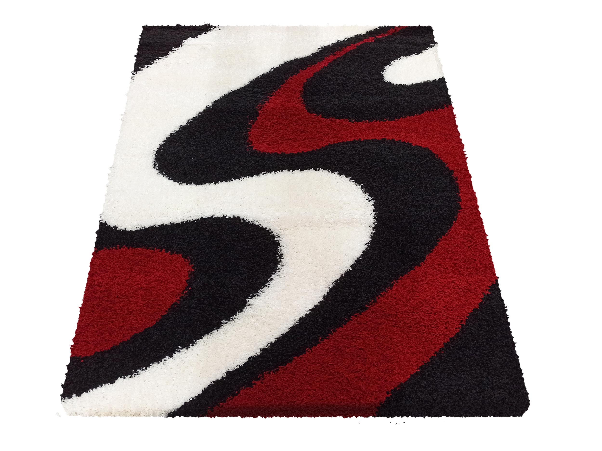 Dywan Nowoczesny Shaggy Long 00881A-RB - wielokolorowy