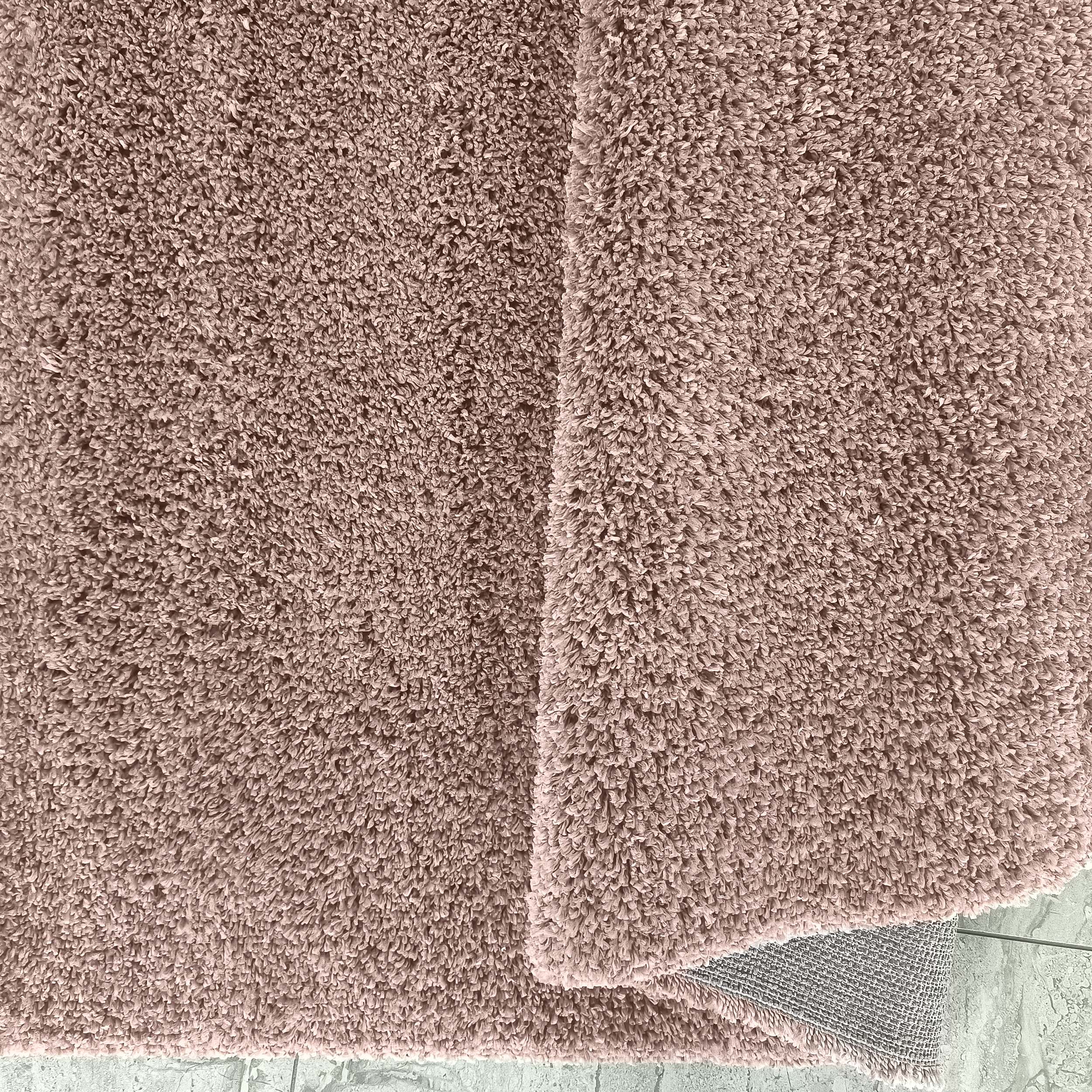 Dywan Nowoczesny Shaggy Santo - Różowy