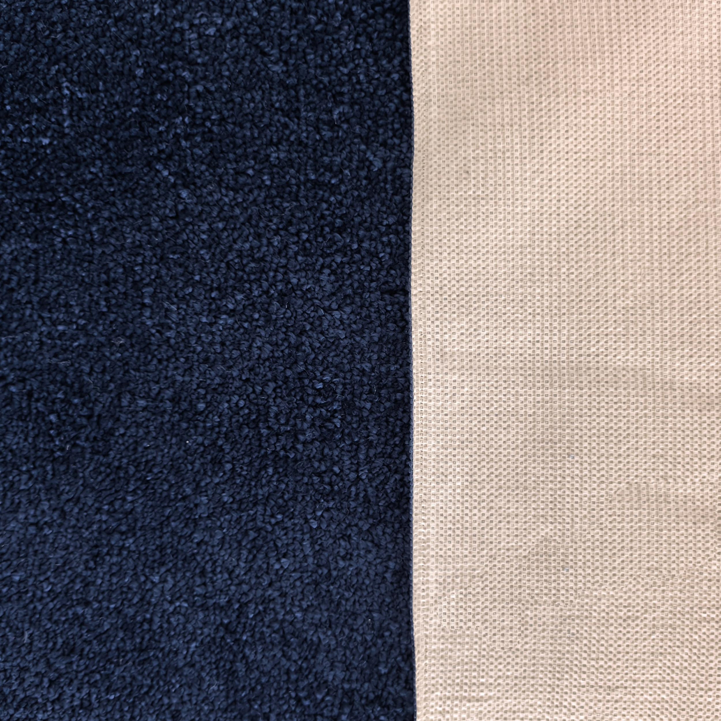 Dywan Kamel Typu Shaggy Nowoczesny Soft - Granatowy