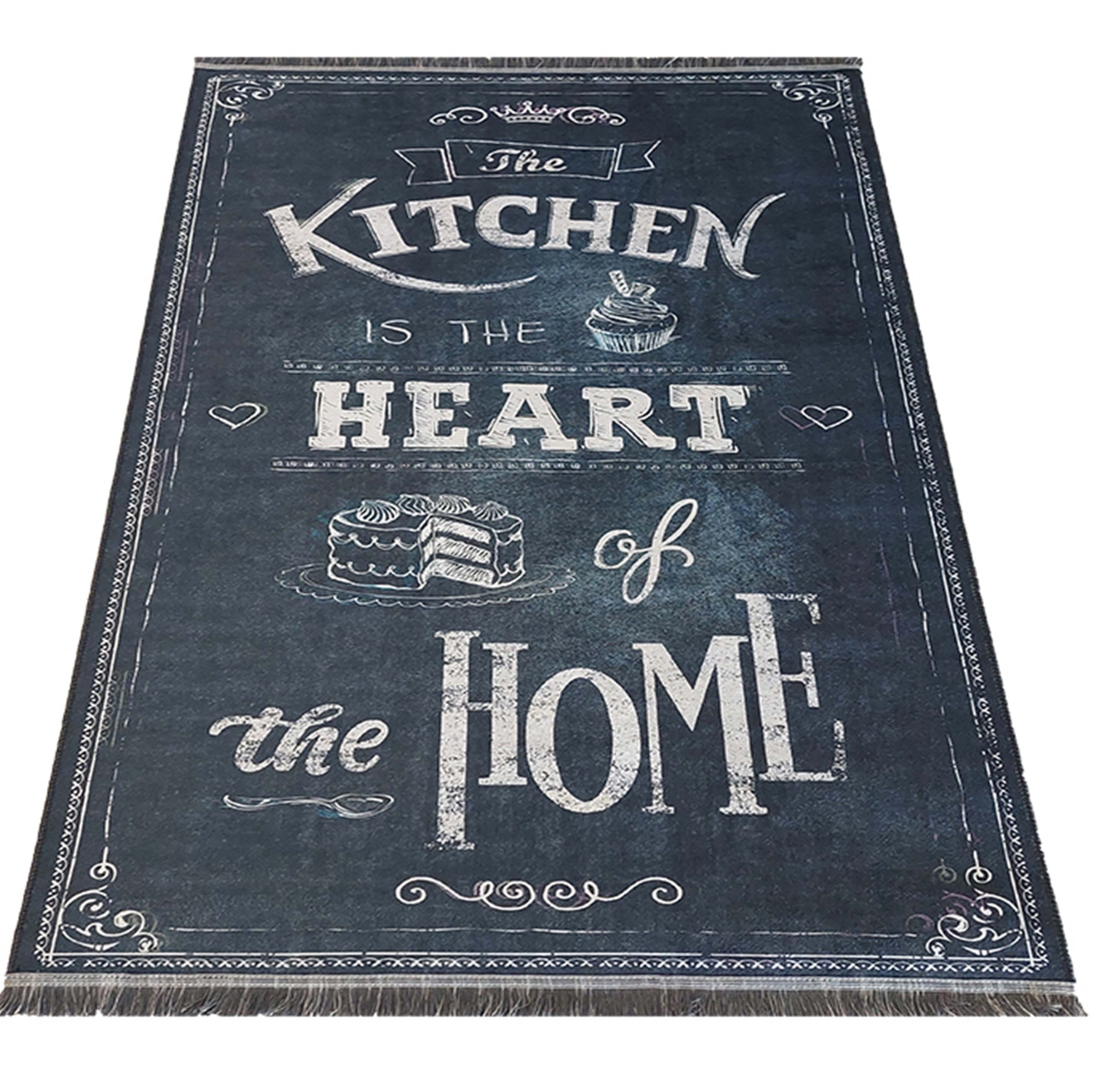 Dywan Antypoślizgowy Kuchenny Horeca S-0867 Grafitowy