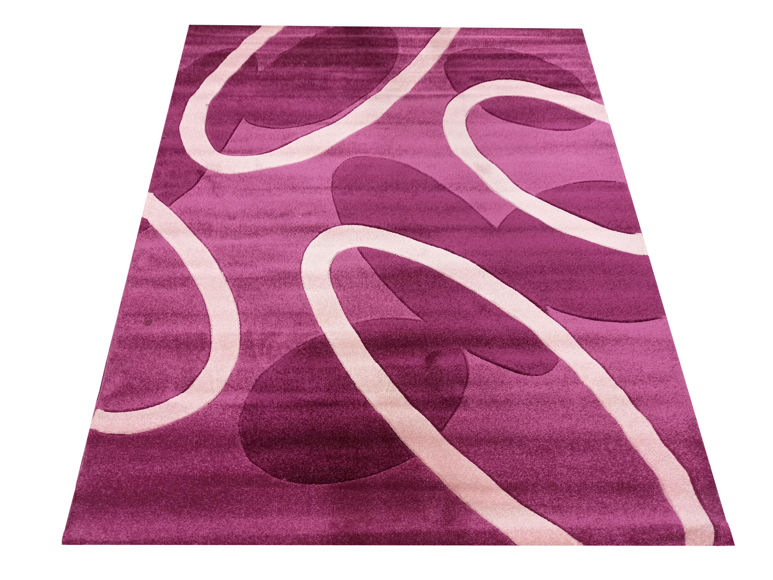 Dywan nowoczesny Fantazja 5005-LI - fioletowy